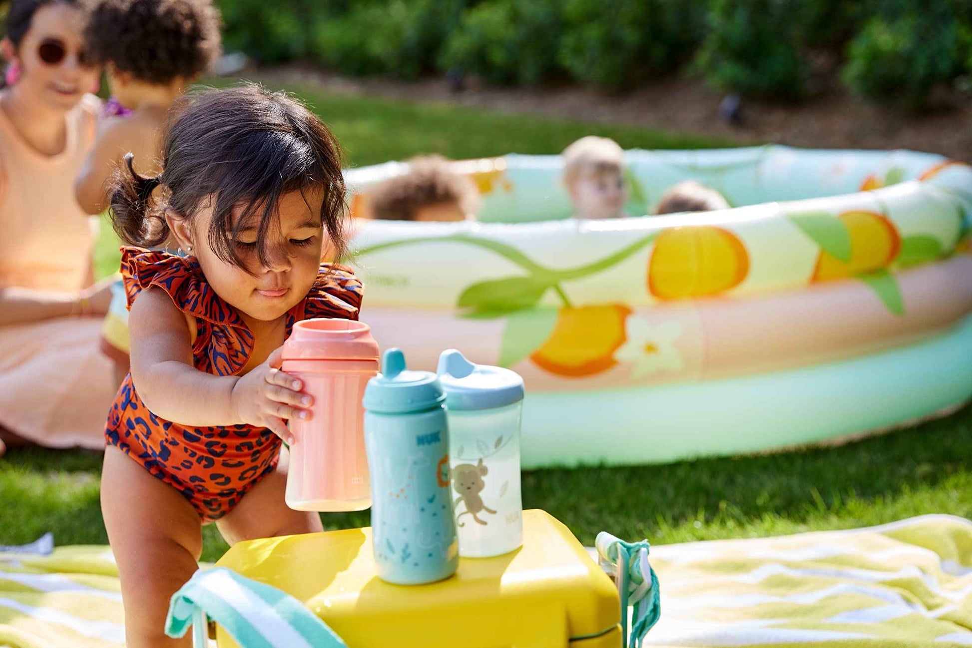 NUK Sesame Street Hard Spout Cup, 10 Oz, 2 Pack – BPA Free, Spill Proof Sippy Cup