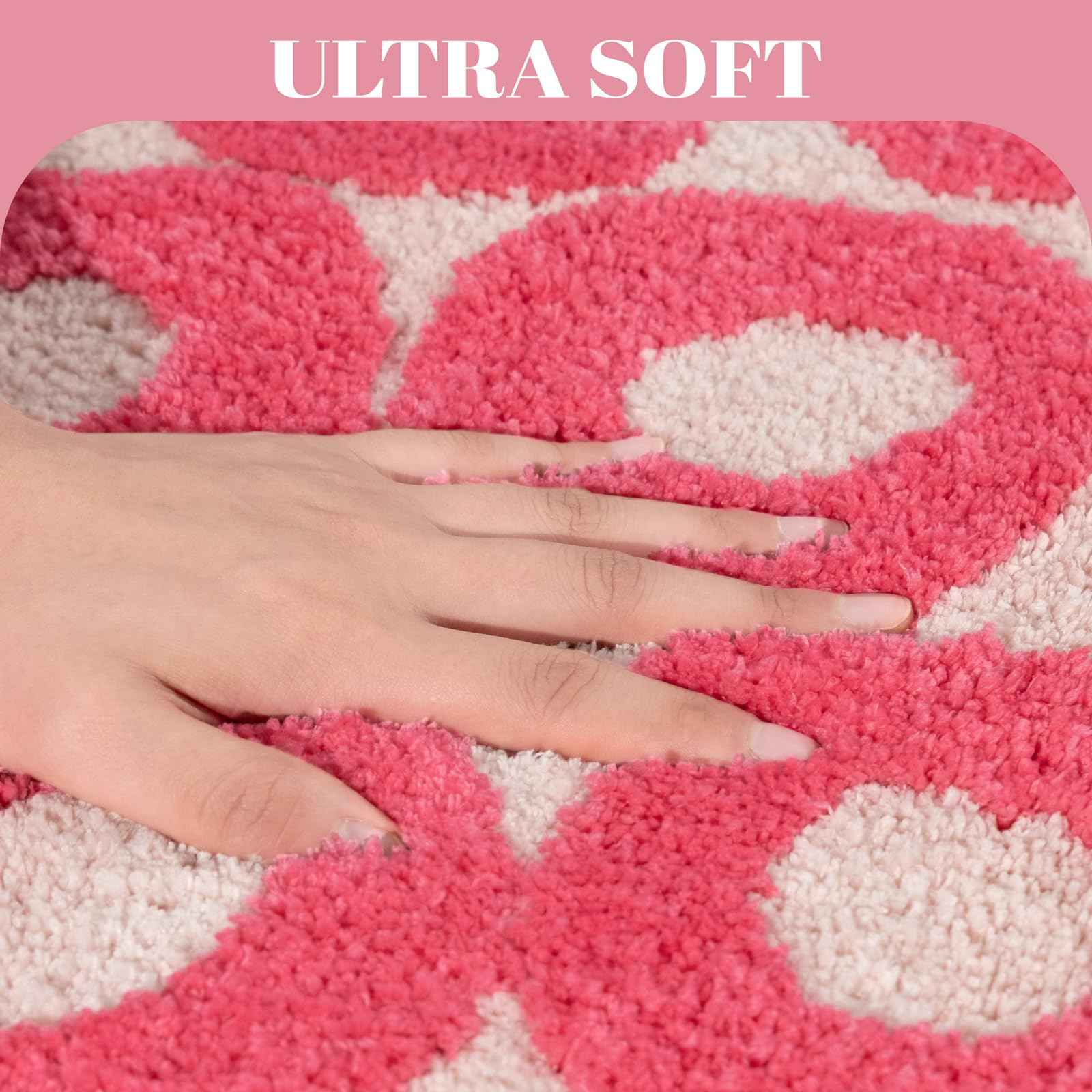 You Look Good Bath Mat Green Bathroom Rugs Funny Cute Bathroom Decor Preppy Small Cool Rug Non Slip Microfiber Washable Absorbent Shower Rug, 25”x21”…