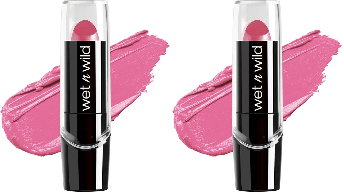 wet n wild Silk Finish Lipstick, Hydrating Rich Buildable Lip Color, Formulated with Vitamins A,E, & Macadamia for Ultimate Hydration, Cruelty-Free & Vegan - Blind Date