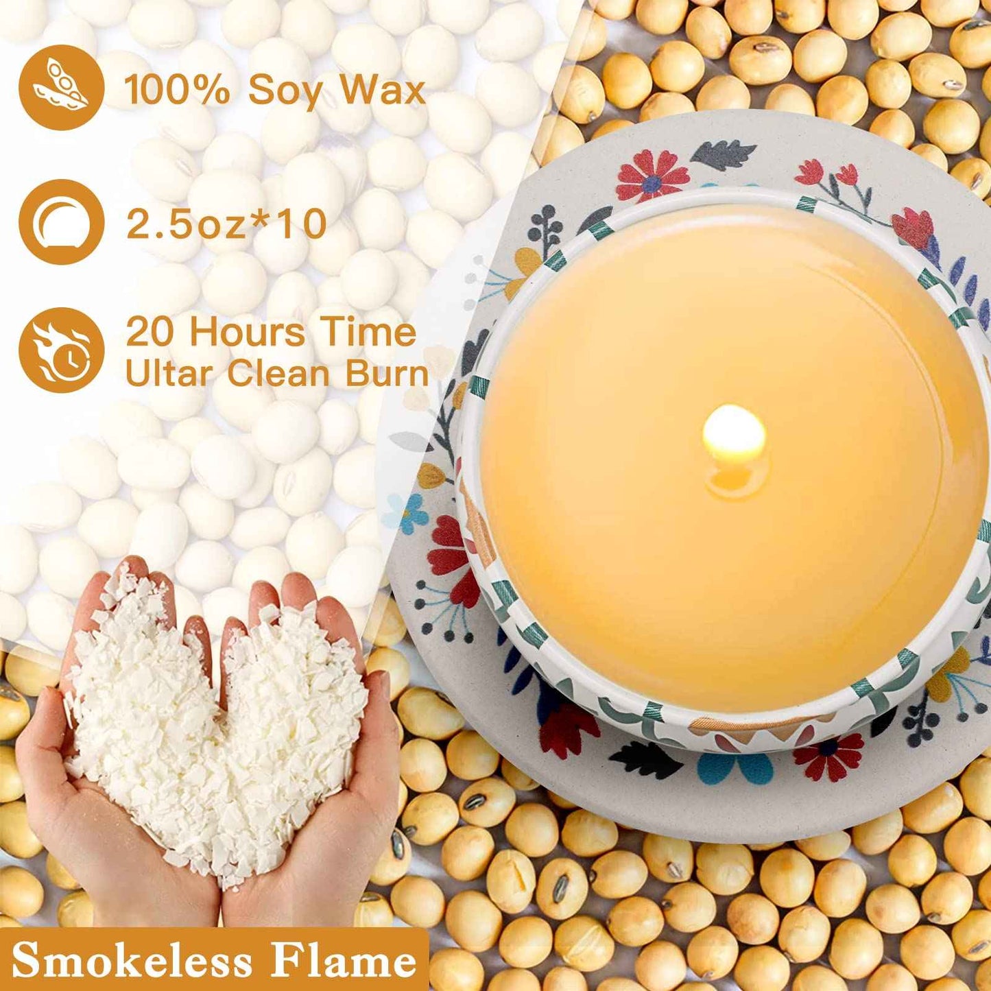 Scented Candles Gift Set,12 Pack Candles for Home Scented, 300 Hour Long Lasting Soy Wax Aromatherapy Candle Set, Birthday Gifts for Women with Gift Box