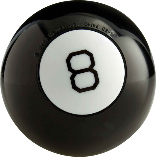 Mattel Games Magic 8 Ball Novelty Fortune-Telling Toy, Retro Look for Kids, Grown-Ups, Families, Parties & Travel (Amazon Exclusive)
