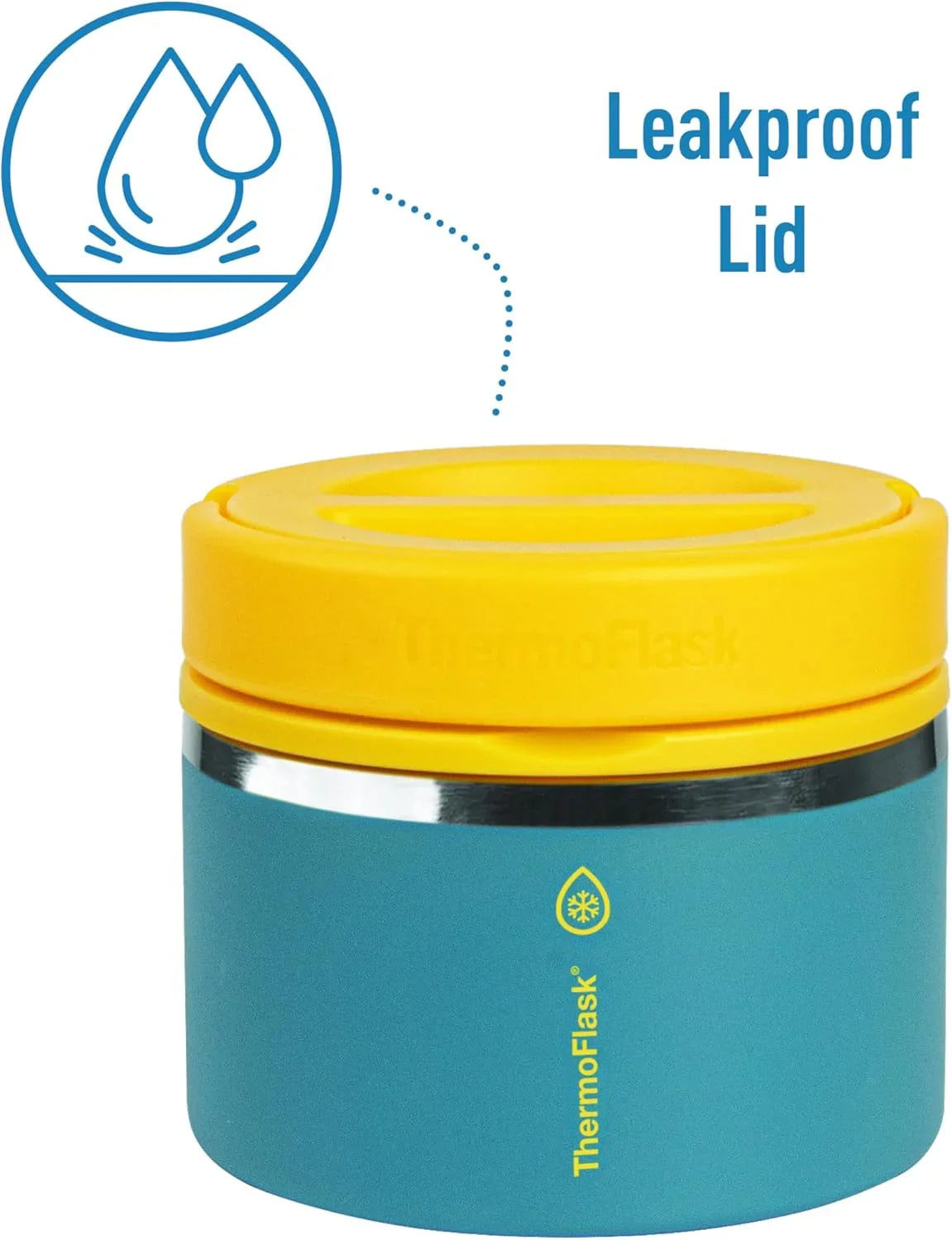 ThermoFlask 12 oz Double Wall Insulated Food Jar, 2-Pack, Mountain Spring + Ocean / Ocean + Sunrise - Jlhbookstore.store