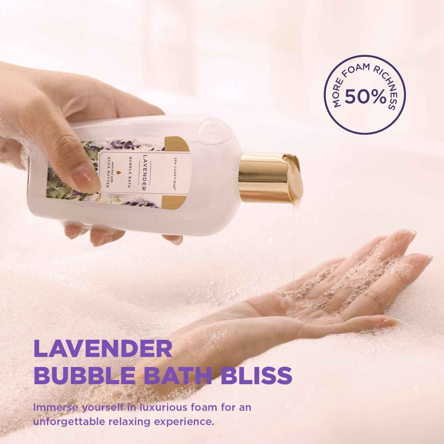 spa luxetique Spa Gift Baskets for Women - Gift Set for Women,15pcs Luxury Relaxing Spa Kit with Bath Bombs, Birthday Gifts Body and Bath Set