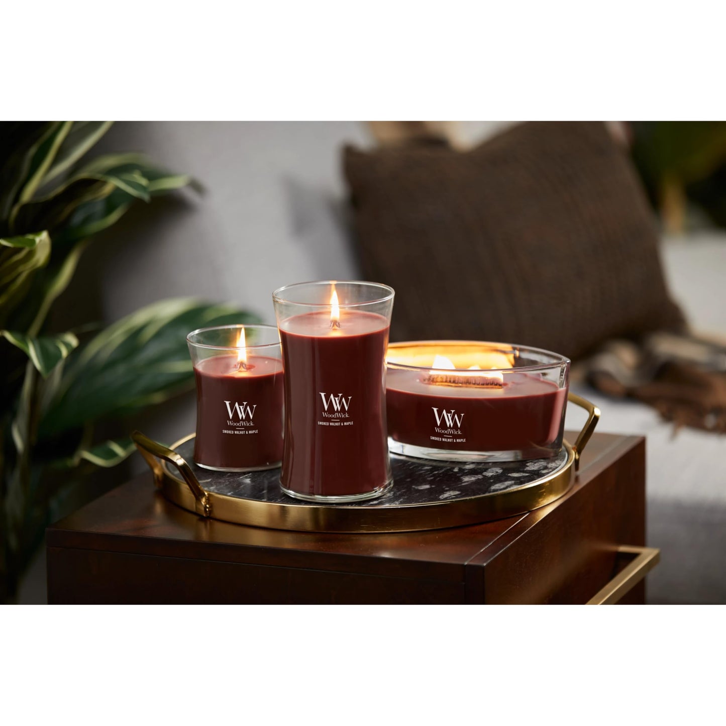 WoodWick Cinnamon Chai Holiday Candle Gifts for Women and Men, 9.7 oz Medium Hourglass Candle with Crackling Wick jlhbookstore.store