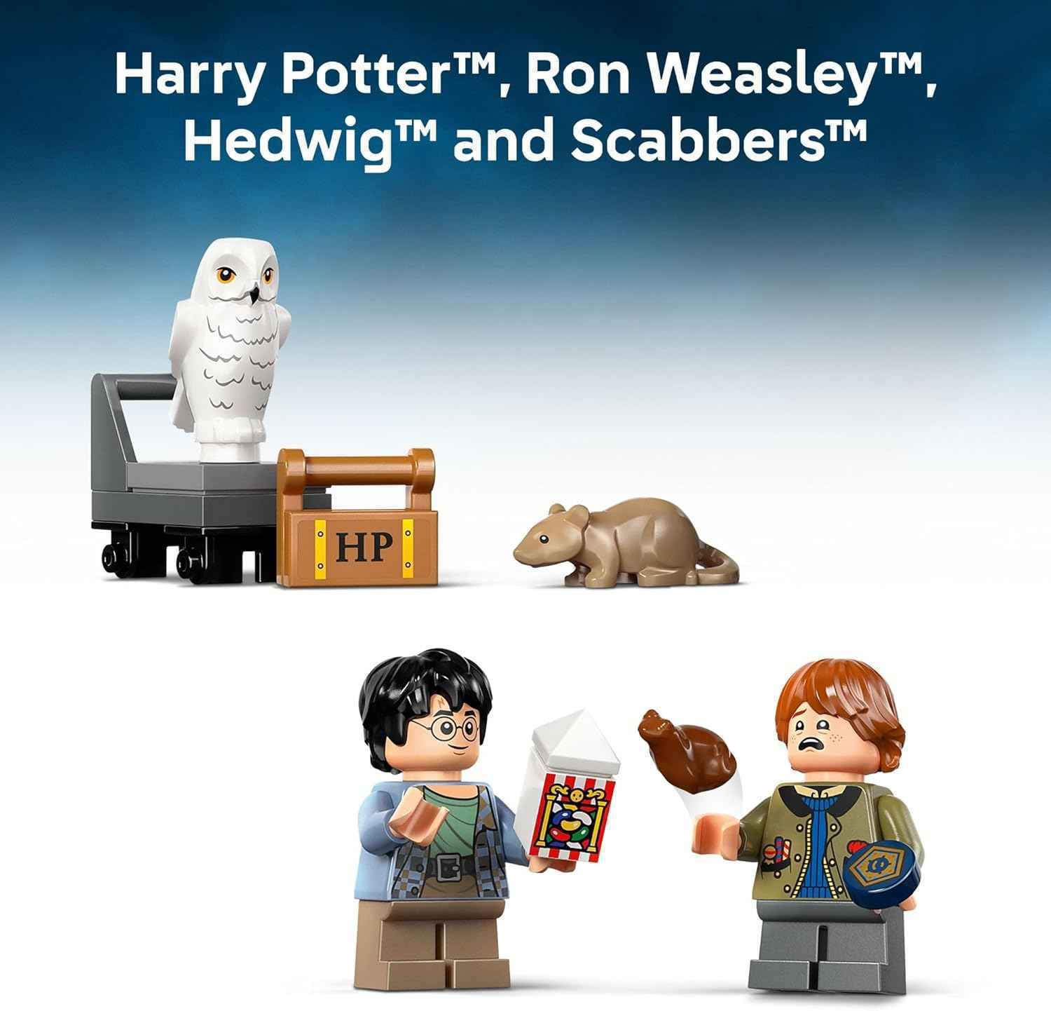 LEGO Harry Potter Book Nook: Hogwarts Express Building Set - Bedroom Shelf Decor for Boys, Girls, & Fans, Ages 10+ - Collectible Harry & Ron Minifigures - Birthday Gift Idea - 76450