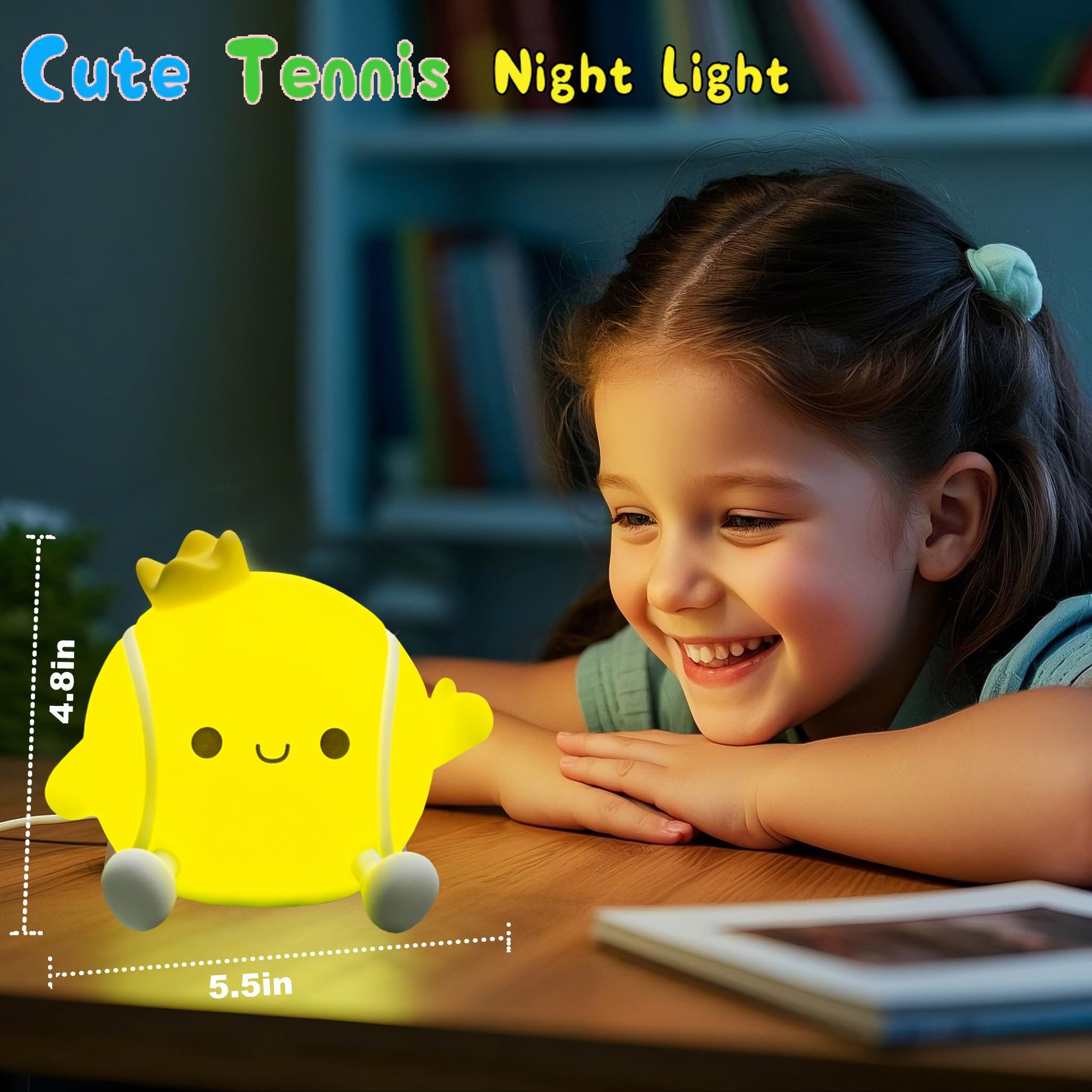 DREAMING MY DREAM Cute Duck Lamp,Do Do Duck Night Light,Silicone Squishy Nursery Bedside Lamp,USB Rechargeable Touch Table Lampfor Bedrooms, Living Room Decor Gift Toy jlhbookstore.store