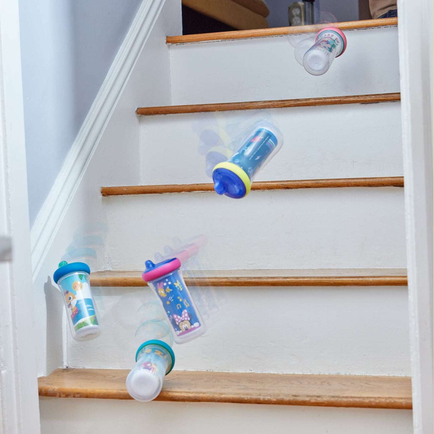 The First Years Disney Princess Kids Insulated Sippy Cups - Dishwasher Safe Spill Proof Toddler Cups - Ages 12 Months and Up - 9 Ounces - 2 Count