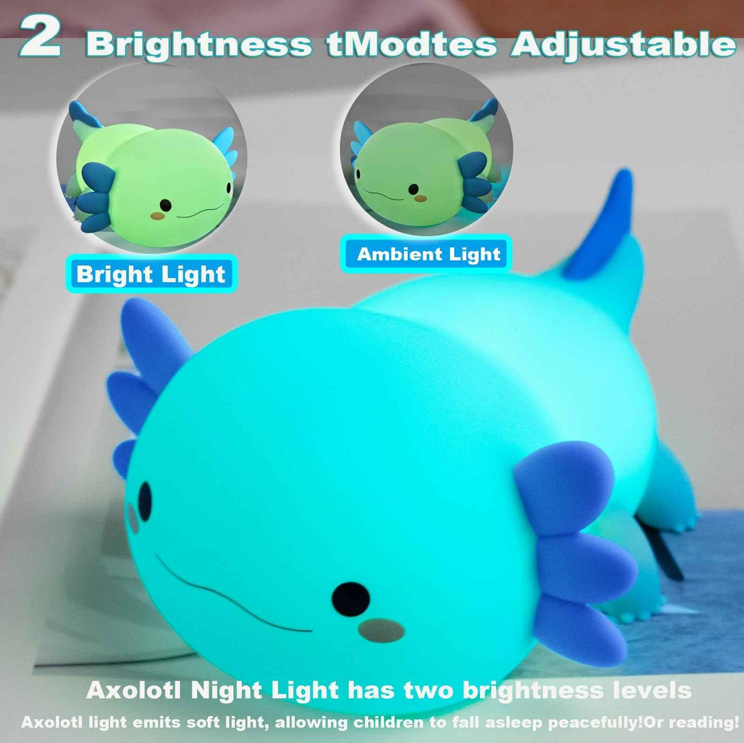 DREAMING MY DREAM Cute Duck Lamp,Do Do Duck Night Light,Silicone Squishy Nursery Bedside Lamp,USB Rechargeable Touch Table Lampfor Bedrooms, Living Room Decor Gift Toy