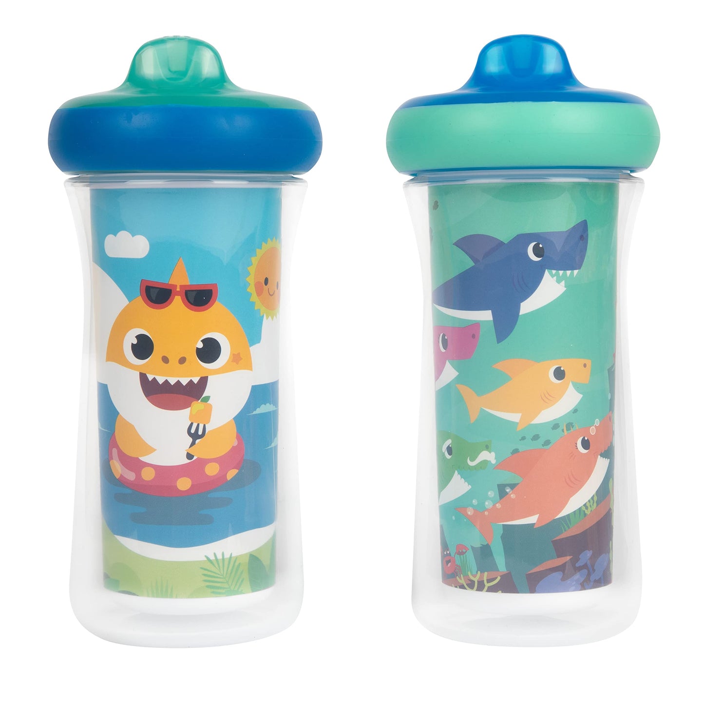 The First Years Disney Princess Kids Insulated Sippy Cups - Dishwasher Safe Spill Proof Toddler Cups - Ages 12 Months and Up - 9 Ounces - 2 Count