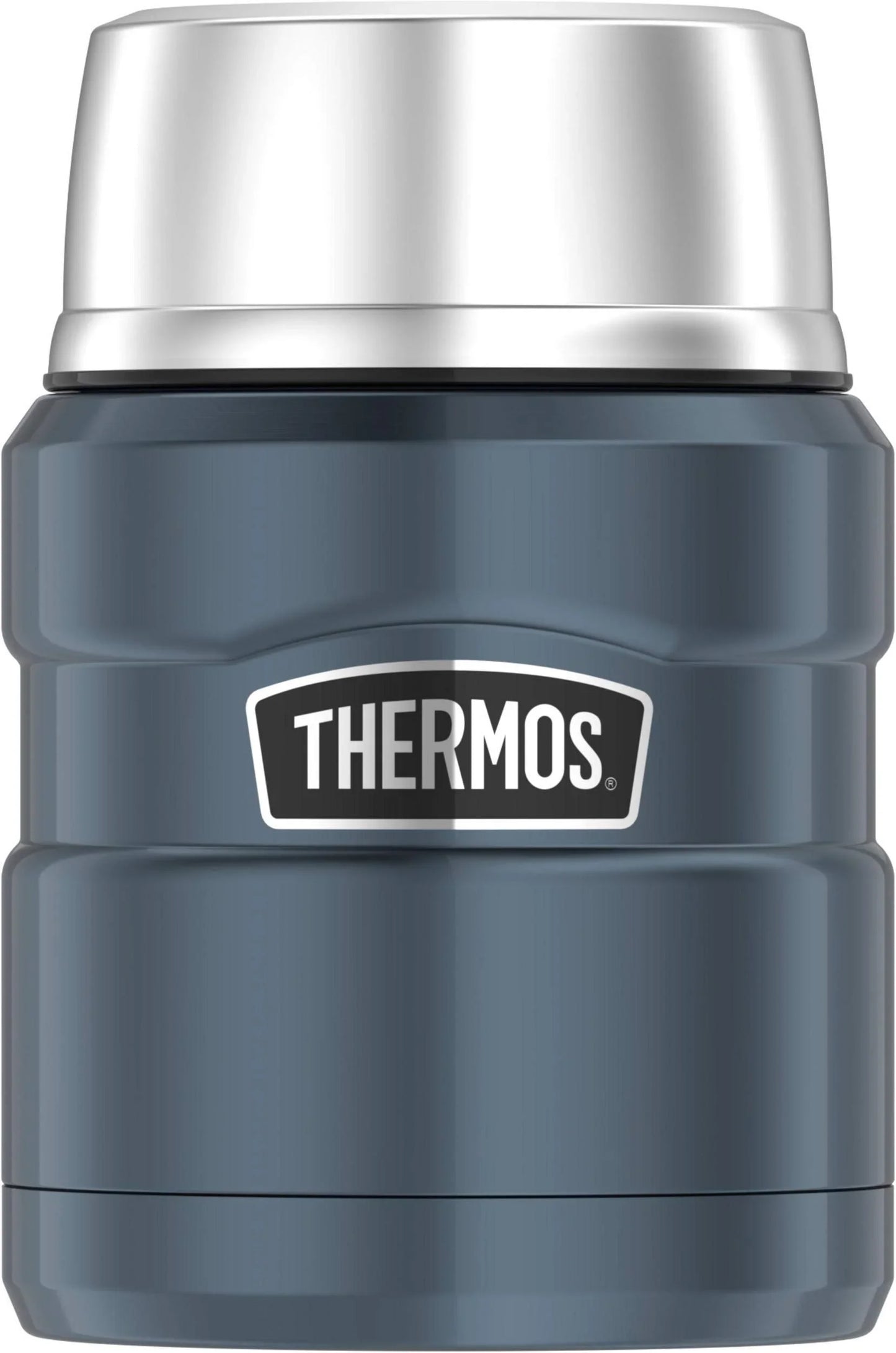 THERMOS Stainless King Vacuum-Insulated Food Jar with Spoon, 16 Ounce, Army Green - Jlhbookstore.store