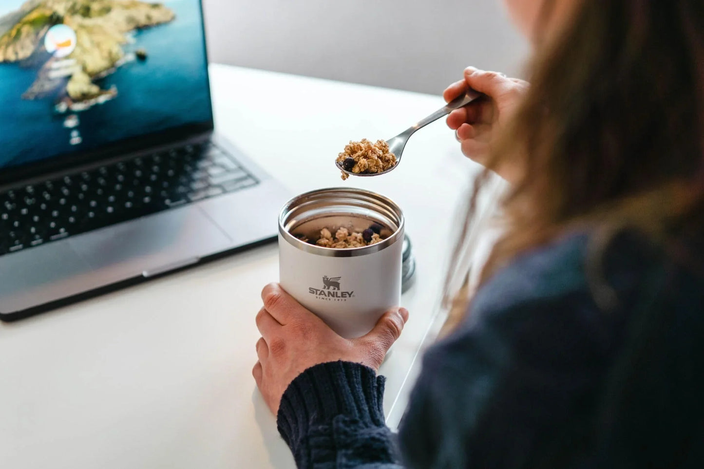 Adventure To-Go Food Jar | Vacuum Insulated Thermos Food Container | Wide Mouth Screw On Lid | Packable for Travel | Stainless Steel with Leakproof Lid | BPA-Free - Jlhbookstore.store