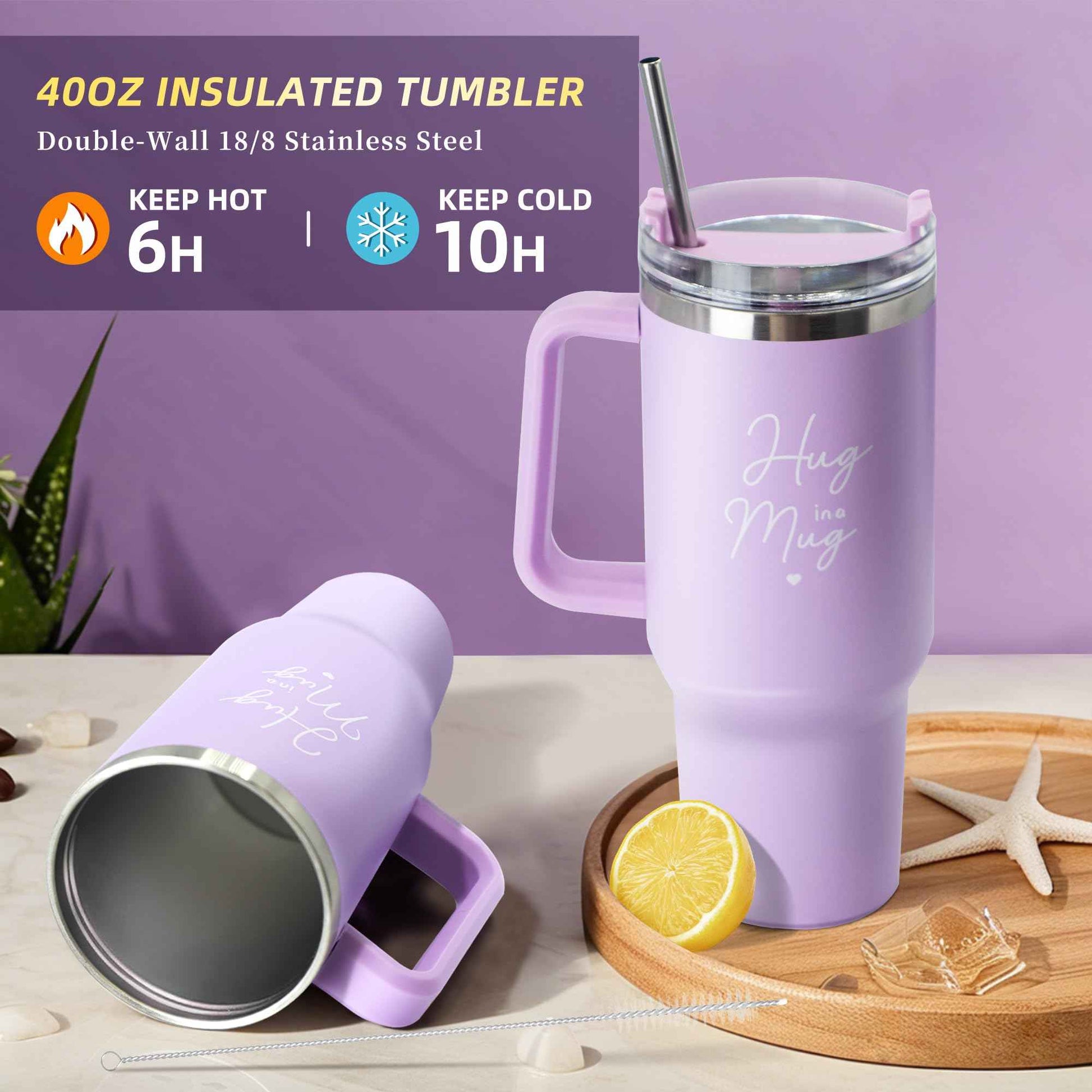 15PCS Birthday Gifts for Women, Relaxing Spa Basket With Luxury Flannel Blanket and 40 oz Tumbler - Care Package for Her, Mom, Wife, Friends - Valentine's, Mother's Day, Christmas