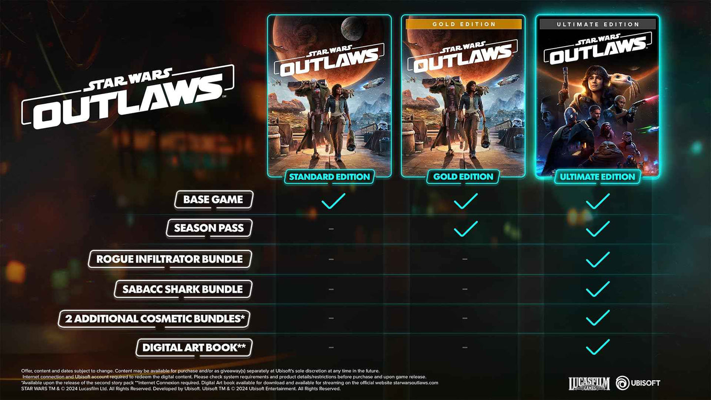 Star Wars Outlaws - Limited Edition (Amazon Exclusive), PlayStation 5