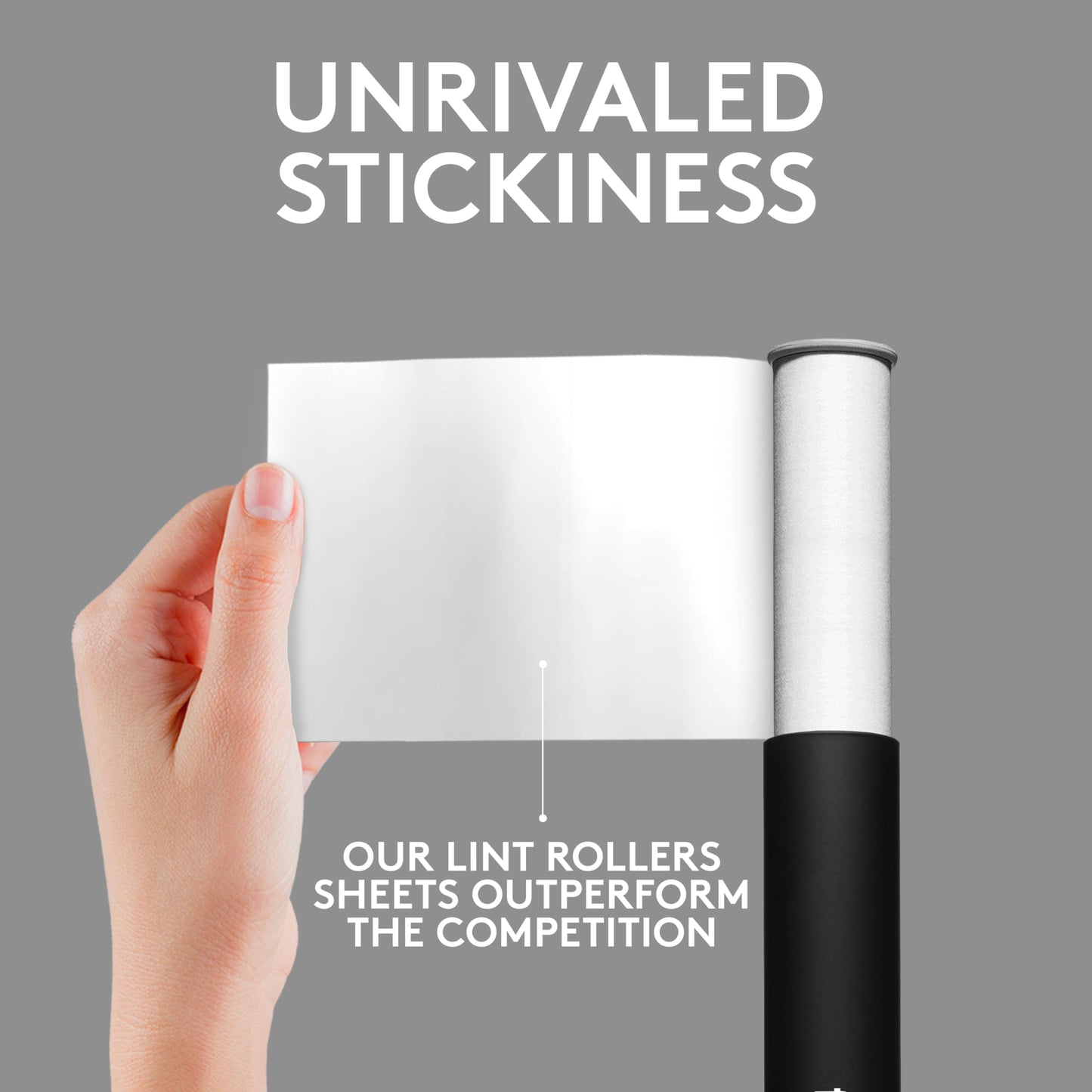 Flint Classic Black Retractable Mini Lint Roller with 90 Extra Sticky Sheets, Small and Portable Lint Roller, Ideal Pet Hair Remover, Travel Lint Rollers for pet Hair Extra Sticky jlhbookstore.store