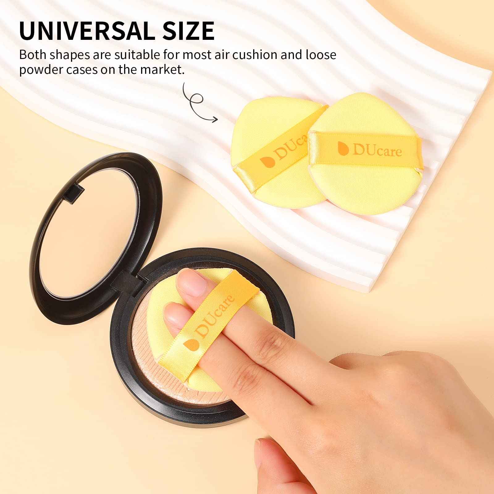 DUcare Kabuki Foundation Brush for Liquid Makeup Flat Top Professional Stick Buffing Blending Mineral Powder Large Face Makeup Brush, Black