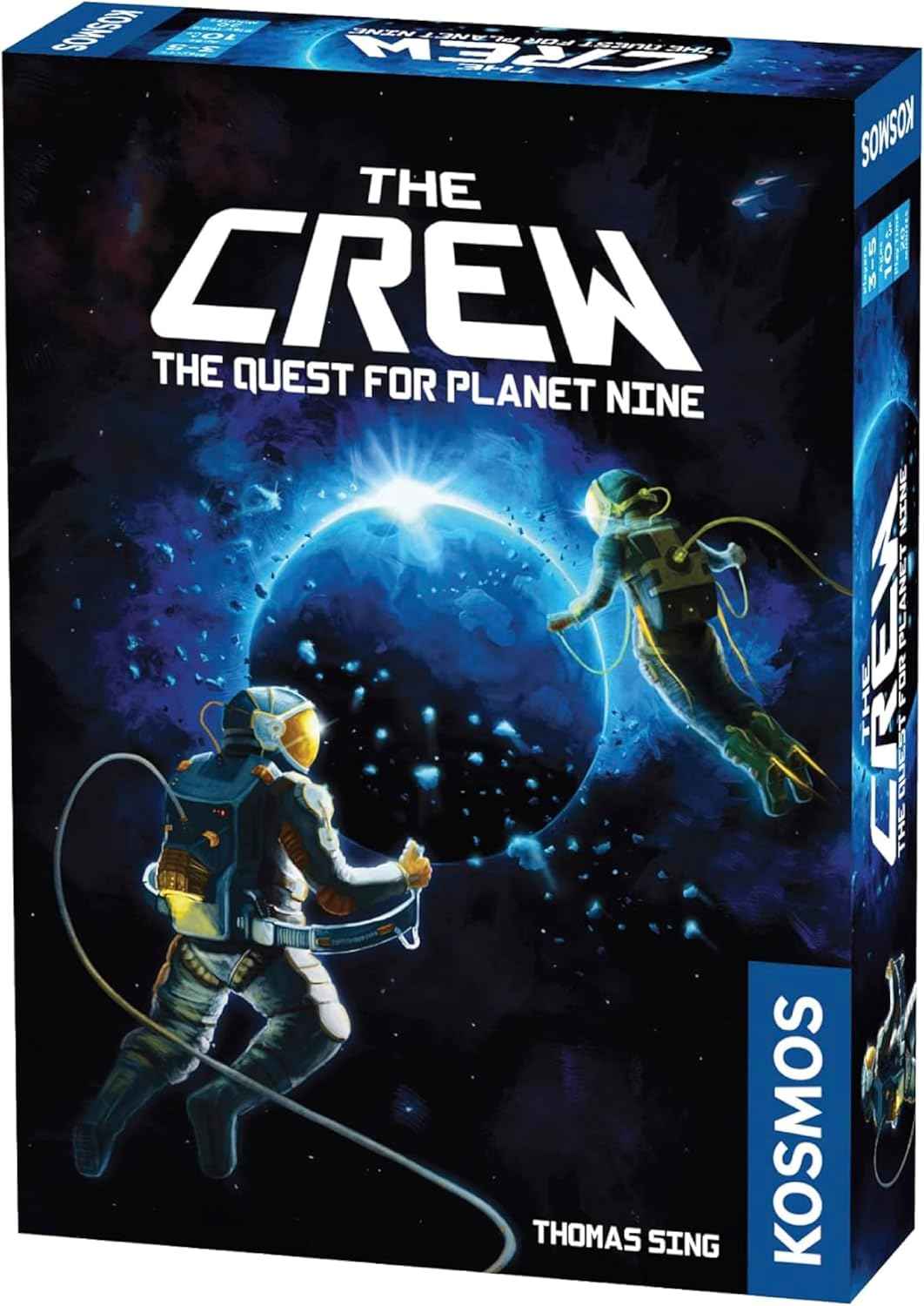 THAMES & KOSMOS The Crew - Quest for Planet Nine | Card Game | Kennerspiel des Jahres Winner | Cooperative | 3-5 Players | Ages 10+ | Trick-Taking | 50 Levels of Difficulty | Endless Replay