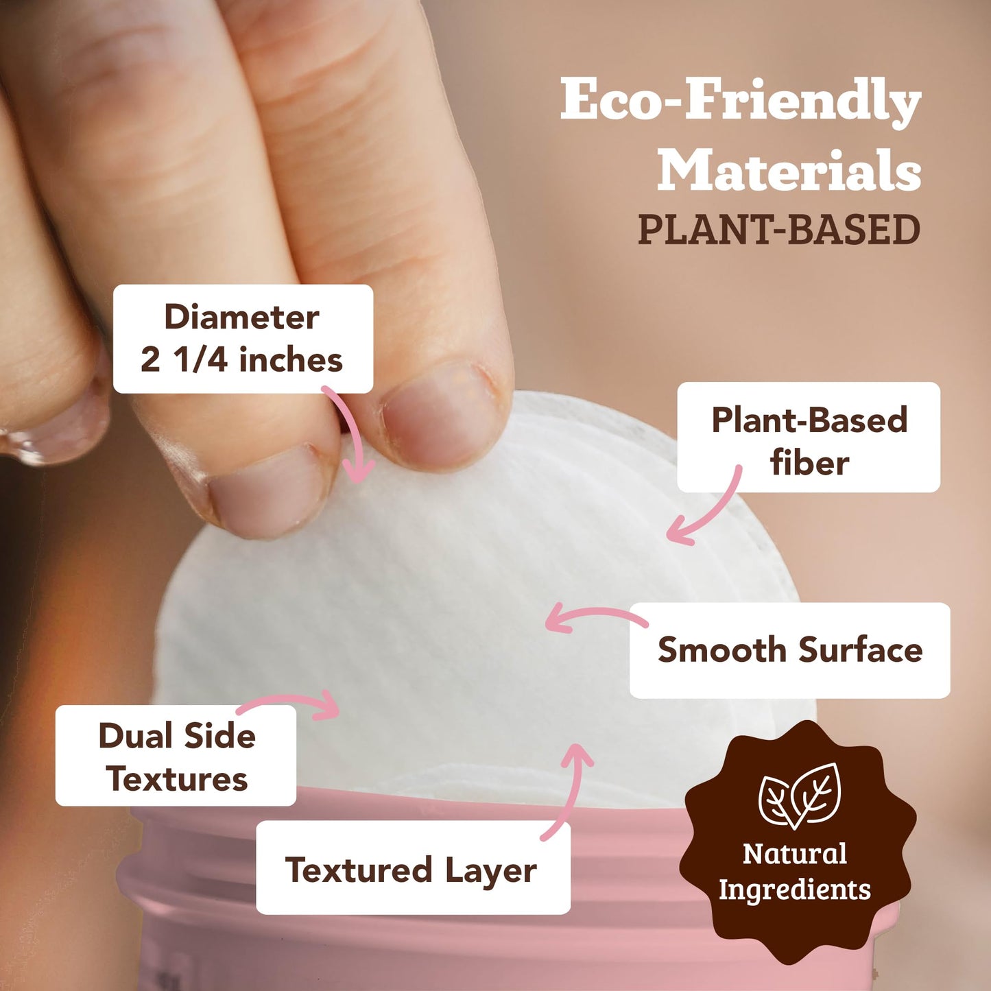 Natural Dog Company Wrinkle Wipes for Dogs, 100 Count, Hypoallergenic Dog Wipes, Wrinkle Wipes French Bulldog, Cleaning & Deodorizing, Dog Wipes for Grooming Faces, Paws & Butts