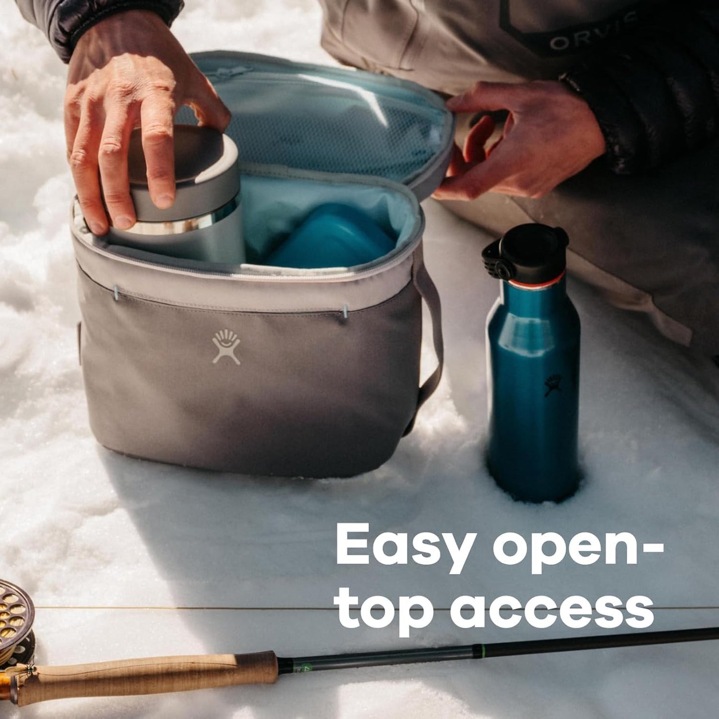 Hydro Flask Lunch Bag – Insulated Adult Lunch Cooler for Men and Women 8 L Sandpiper