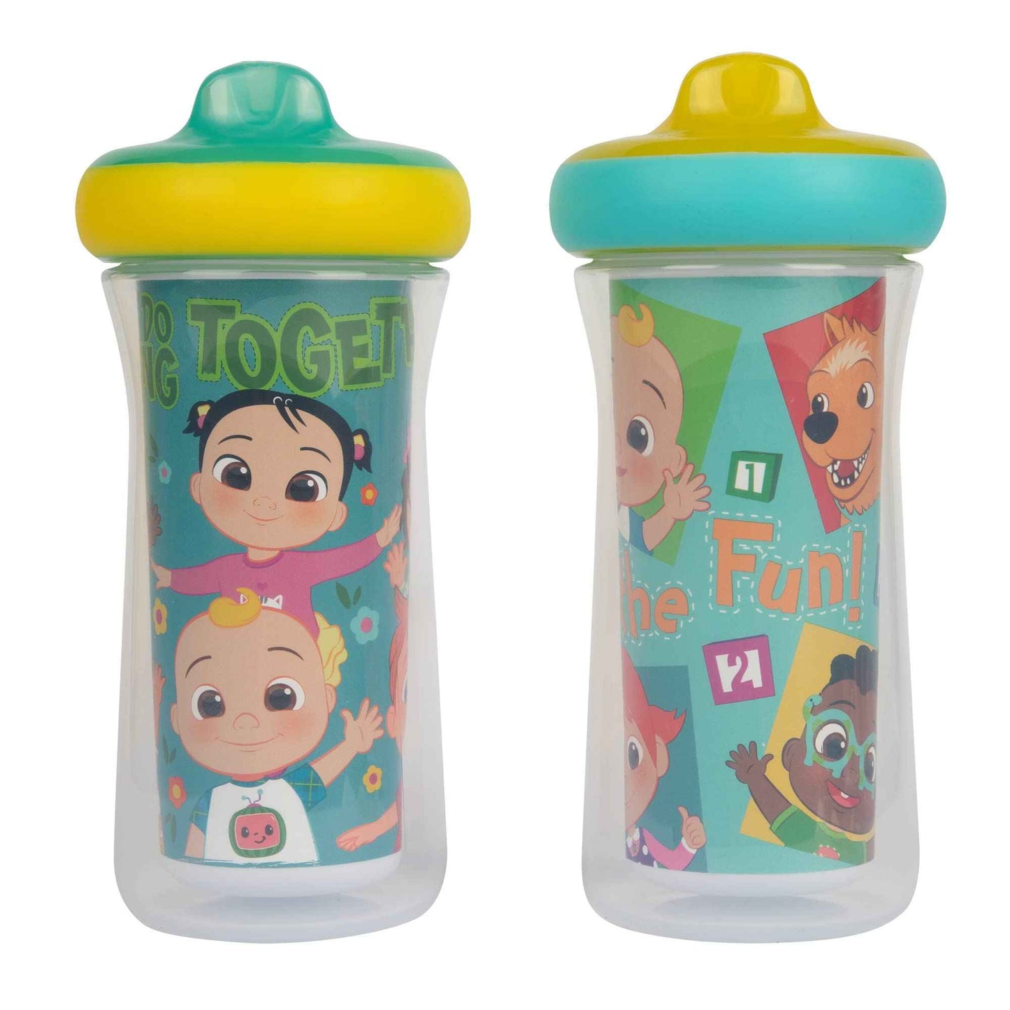 The First Years Disney Princess Kids Insulated Sippy Cups - Dishwasher Safe Spill Proof Toddler Cups - Ages 12 Months and Up - 9 Ounces - 2 Count