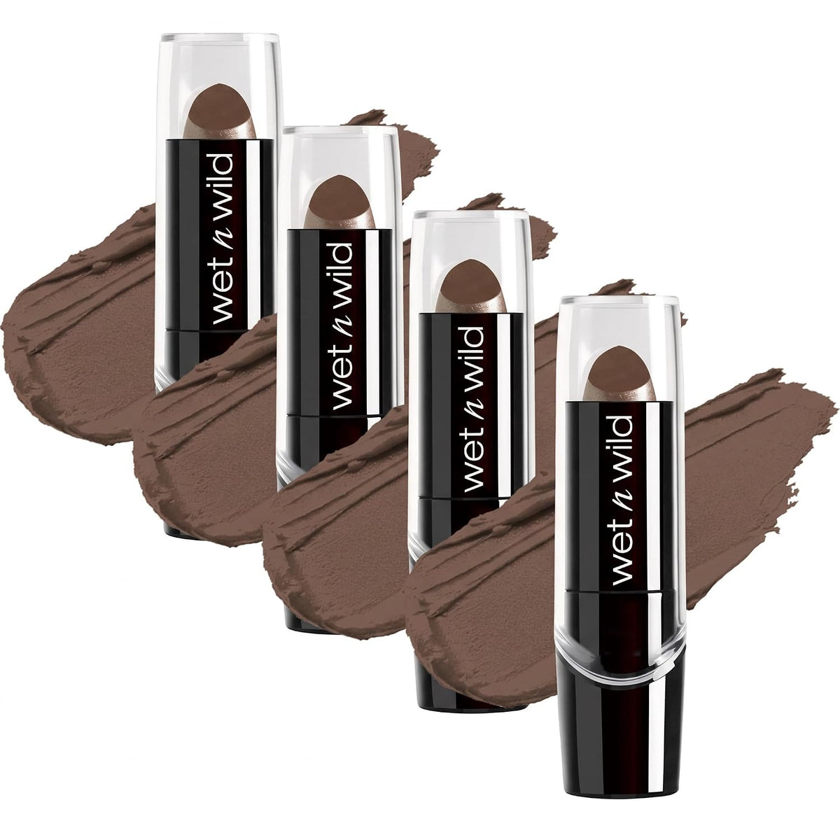 wet n wild Silk Finish Lipstick, Hydrating Rich Buildable Lip Color, Formulated with Vitamins A,E, & Macadamia for Ultimate Hydration, Cruelty-Free & Vegan - Blind Date