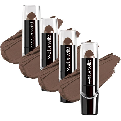 wet n wild Silk Finish Lipstick, Hydrating Rich Buildable Lip Color, Formulated with Vitamins A,E, & Macadamia for Ultimate Hydration, Cruelty-Free & Vegan - Blind Date