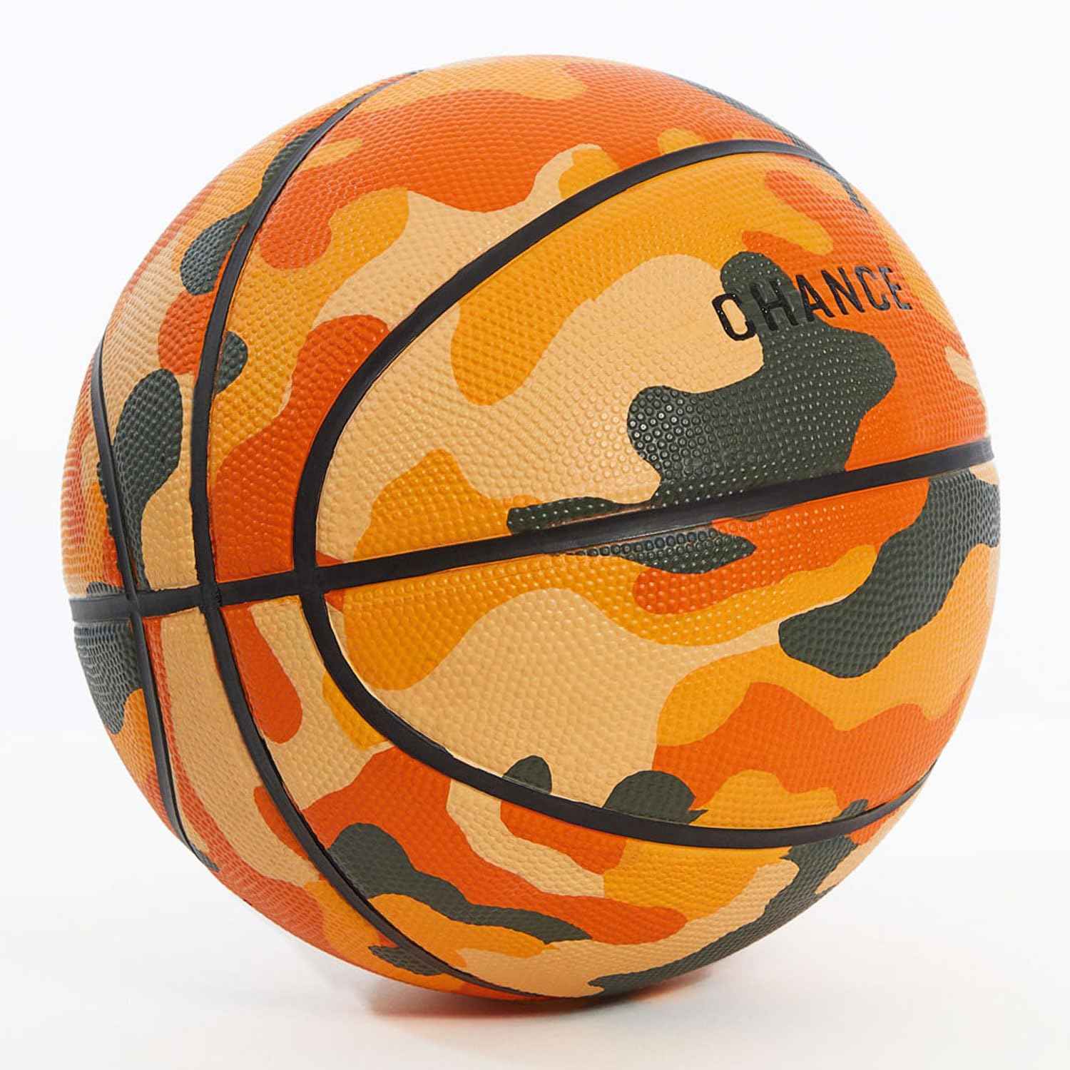 Chance Premium Design Printed Rubber Outdoor & Indoor Basketball, Juicy Multi Colored