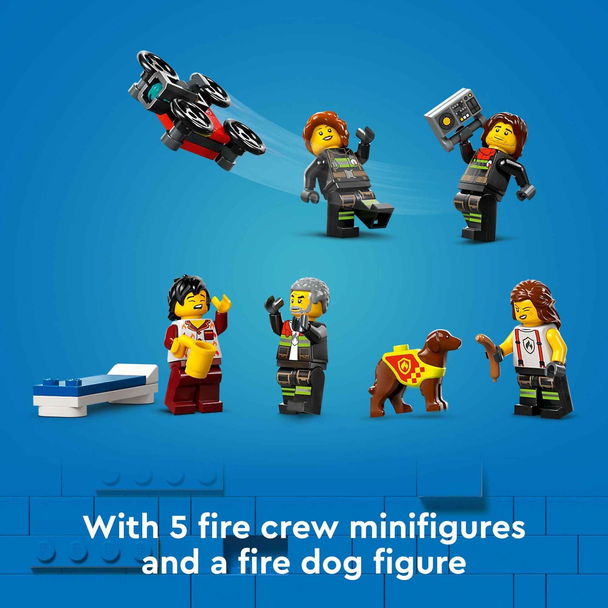 LEGO City Fire Rescue Boat Building Set - Floatable Boat Toy for Boys & Girls, Ages 5+ - Kids Pretend Play Toy for Preschool - Gift for Birthdays - 60373