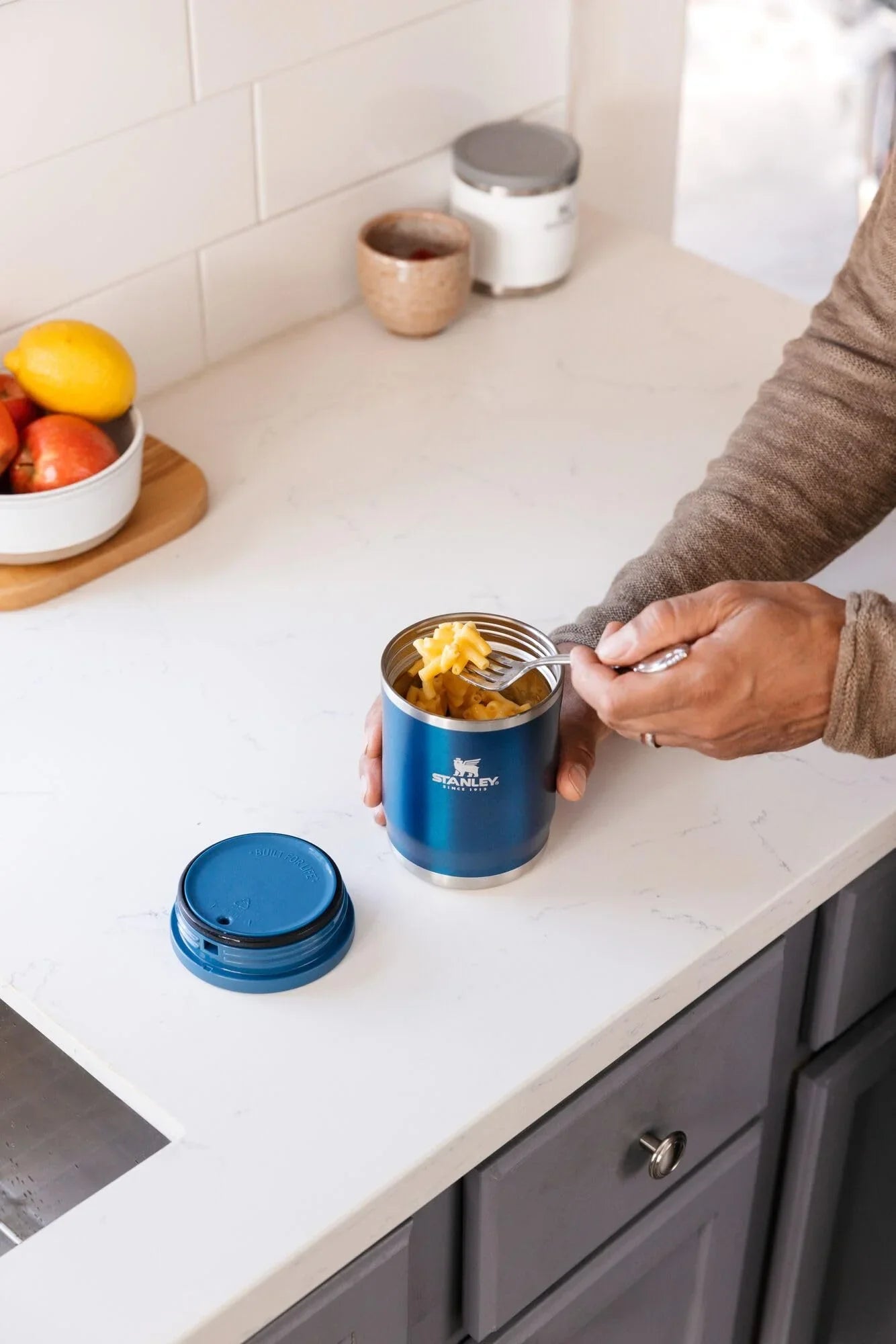 Adventure To-Go Food Jar | Vacuum Insulated Thermos Food Container | Wide Mouth Screw On Lid | Packable for Travel | Stainless Steel with Leakproof Lid | BPA-Free - Jlhbookstore.store