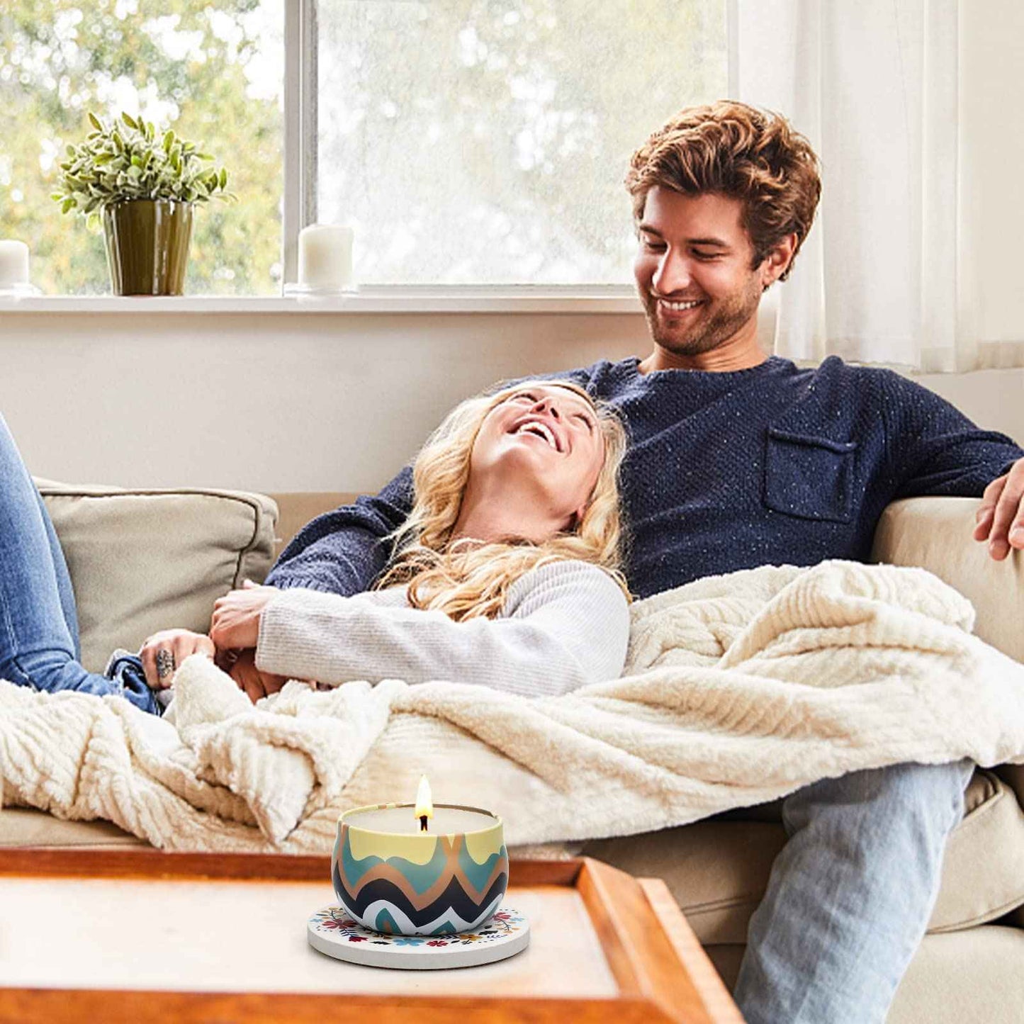 Scented Candles Gift Set,12 Pack Candles for Home Scented, 300 Hour Long Lasting Soy Wax Aromatherapy Candle Set, Birthday Gifts for Women with Gift Box