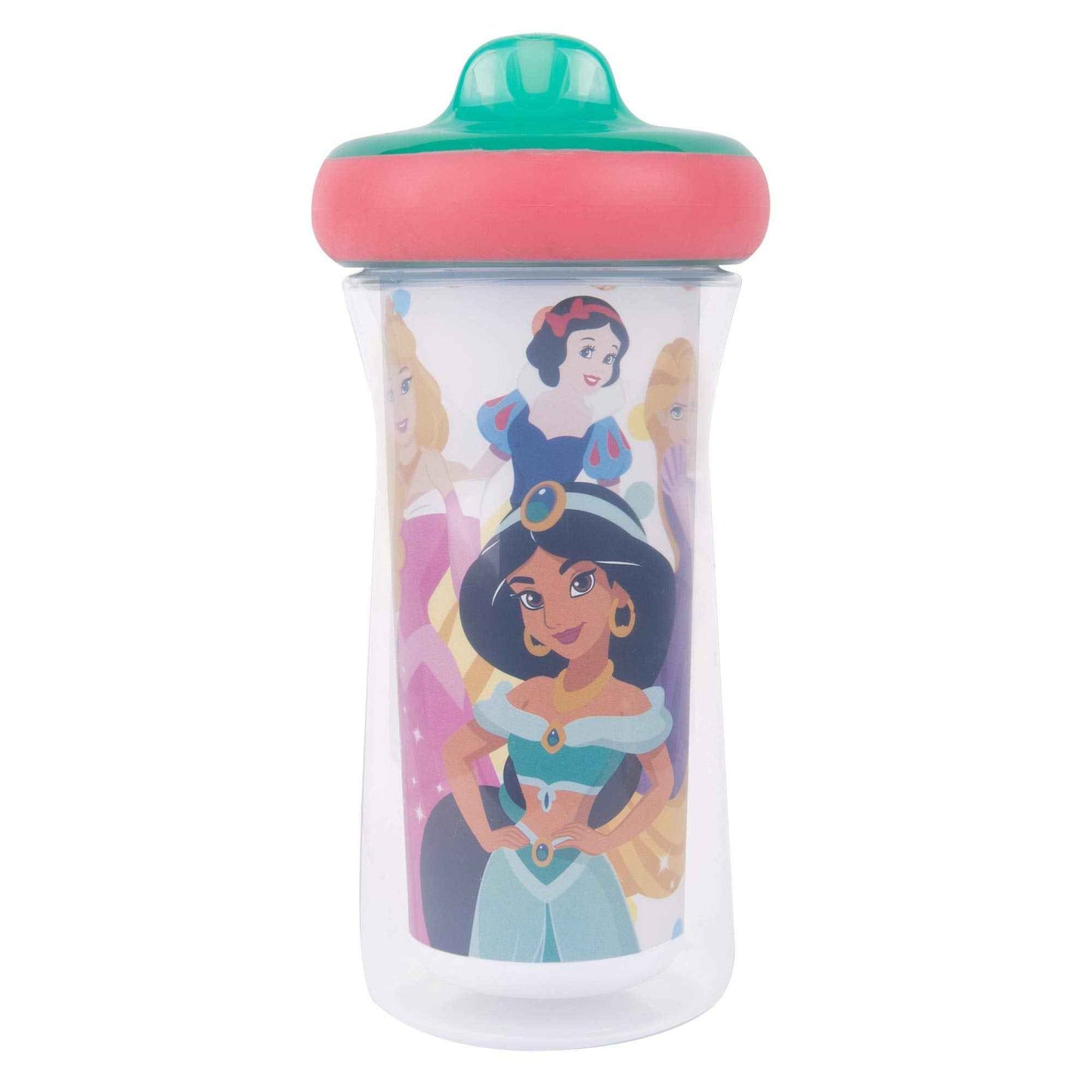 The First Years Disney Princess Kids Insulated Sippy Cups - Dishwasher Safe Spill Proof Toddler Cups - Ages 12 Months and Up - 9 Ounces - 2 Count