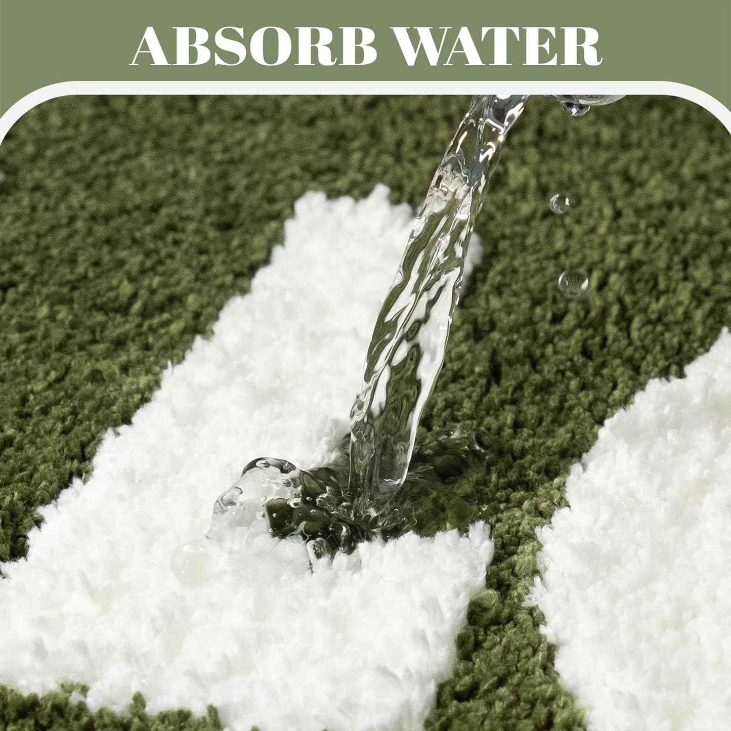 You Look Good Bath Mat Green Bathroom Rugs Funny Cute Bathroom Decor Preppy Small Cool Rug Non Slip Microfiber Washable Absorbent Shower Rug, 25”x21”…