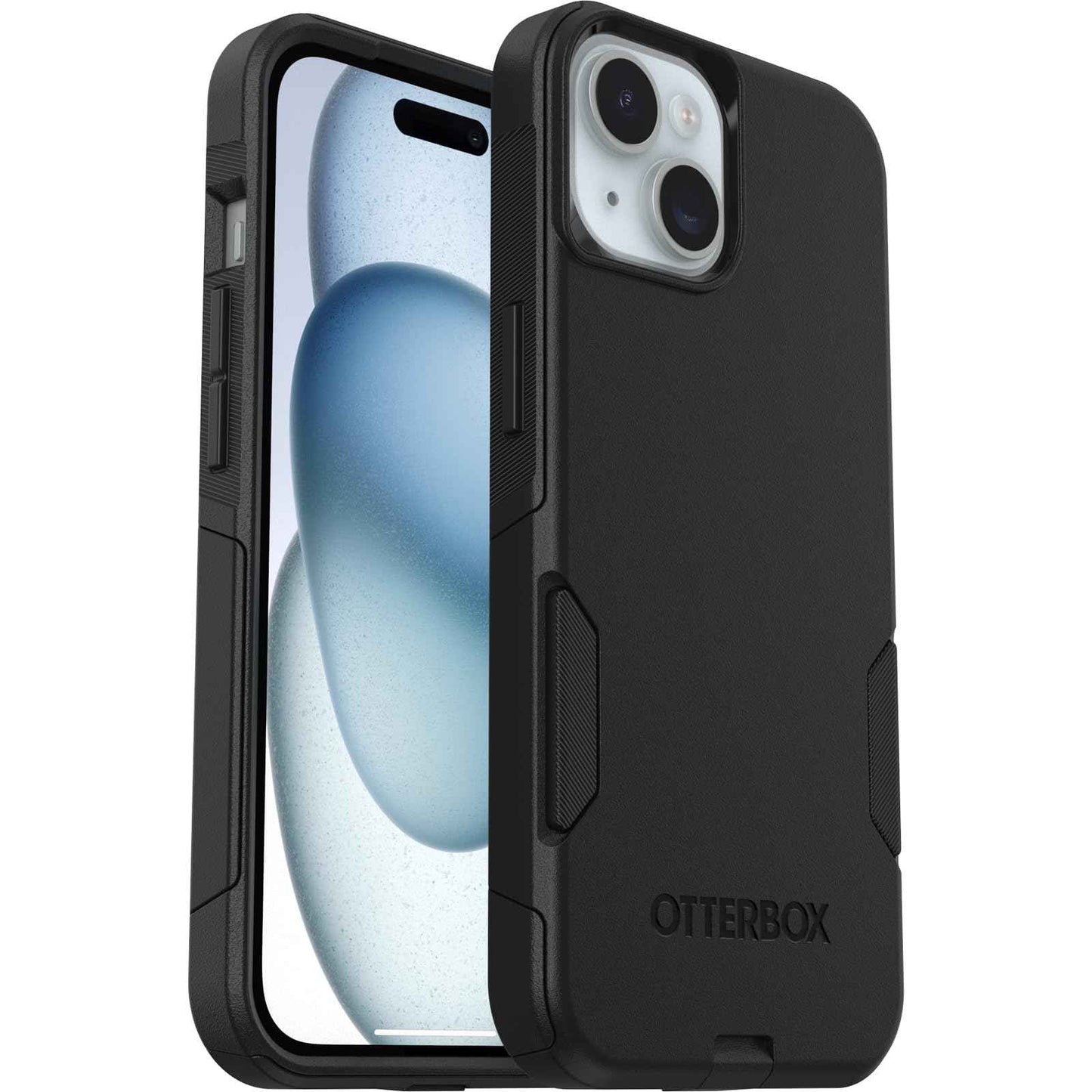 OtterBox iPhone 16e, 15, 14, & 13 Commuter Series Case - Crisp Denim (Blue), Slim & Tough, Pocket-Friendly, with Port Protection