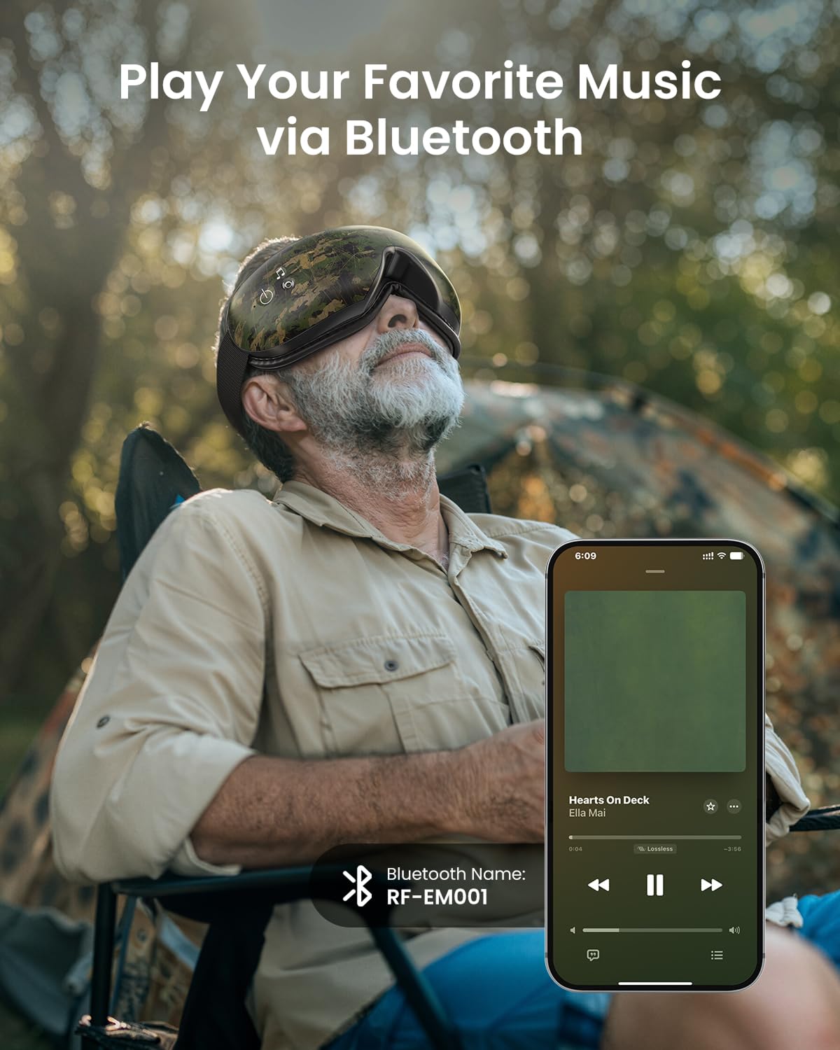 RENPHO Eyeris 1 Eye Massager with Heat, Christmas Birthday Gifts for Women Mom, FSA Eligible HSA Eye Mask for Migraine, Smart Sleep Mask for Dry Eyes Relax, Reduce Strain for Men Dad Her Him jlhbookstore.store