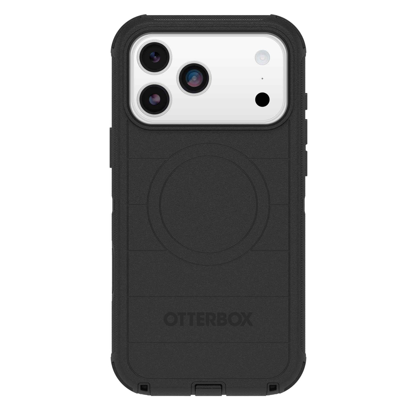 OtterBox iPhone 17 Pro Max Defender Pro Series Case - Black - Tough, Rugged & Durable iPhone Case, Snaps on MagSafe