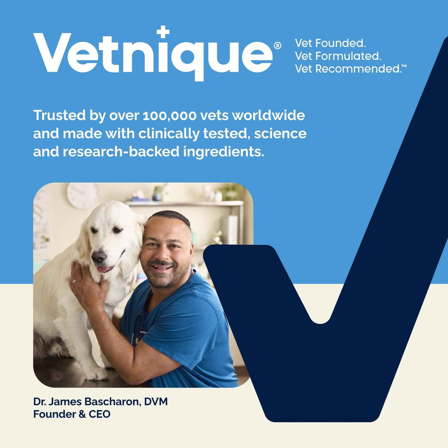 Vetnique Glandex Dog Wipes for Pets Cleansing & Deodorizing Anal Gland Hygienic Dog & Cat Wipes with Vitamin E, Skin Conditioners and Aloe (75ct)