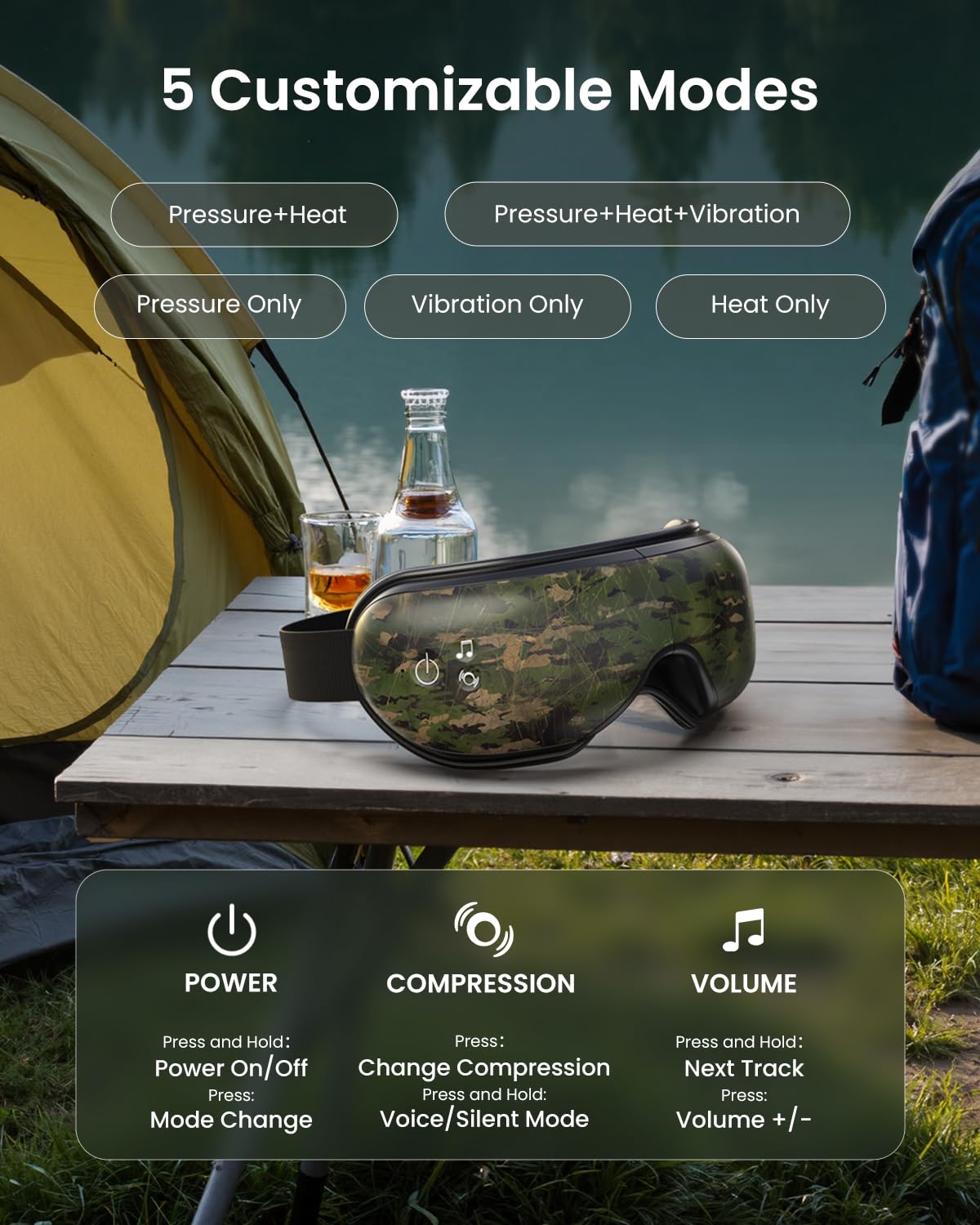 RENPHO Eyeris 1 Eye Massager with Heat, Christmas Birthday Gifts for Women Mom, FSA Eligible HSA Eye Mask for Migraine, Smart Sleep Mask for Dry Eyes Relax, Reduce Strain for Men Dad Her Him jlhbookstore.store