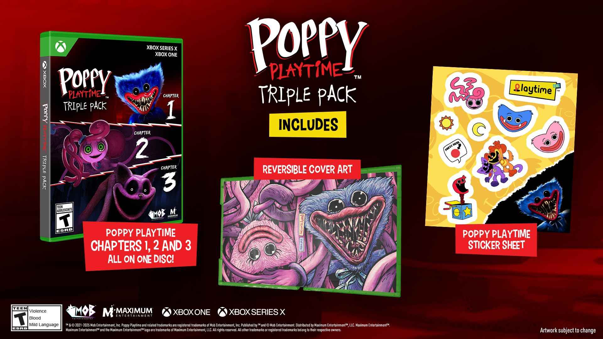 Poppy Playtime Triple Pack PS5