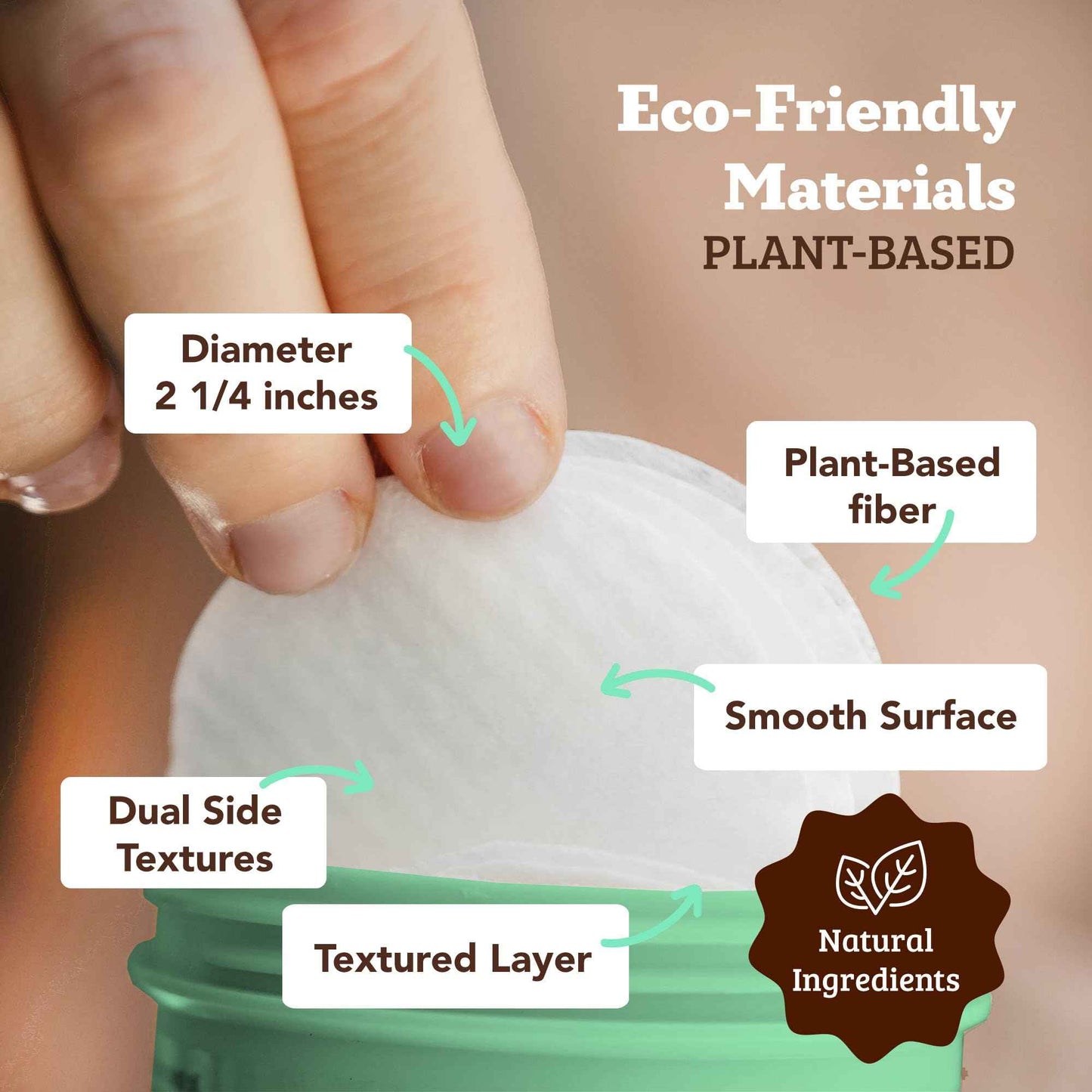 Natural Dog Company Wrinkle Wipes for Dogs, 100 Count, Hypoallergenic Dog Wipes, Wrinkle Wipes French Bulldog, Cleaning & Deodorizing, Dog Wipes for Grooming Faces, Paws & Butts