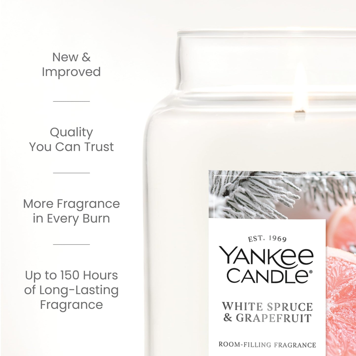 Yankee Candle Mid Summer's Night Scented Candle, 22oz Large Jar with up to 150 Hour Burn, Giftable jlhbookstore.store