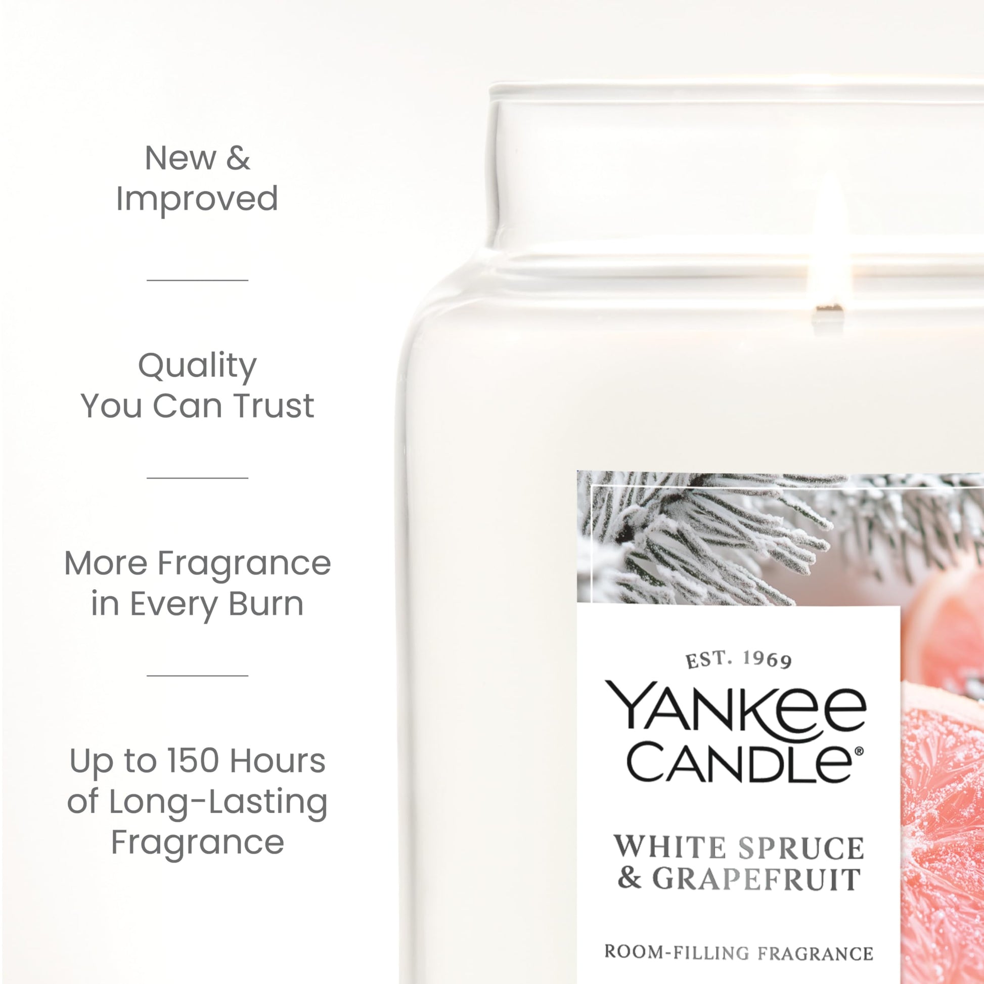 Yankee Candle Mid Summer's Night Scented Candle, 22oz Large Jar with up to 150 Hour Burn, Giftable jlhbookstore.store