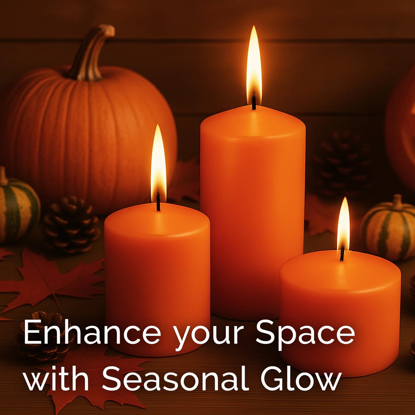 Stonebriar 6 Pack Tall 3 x 6 Inch 65 Hour Long Burning Unscented Ivory Wax Pillar Candles jlhbookstore.store