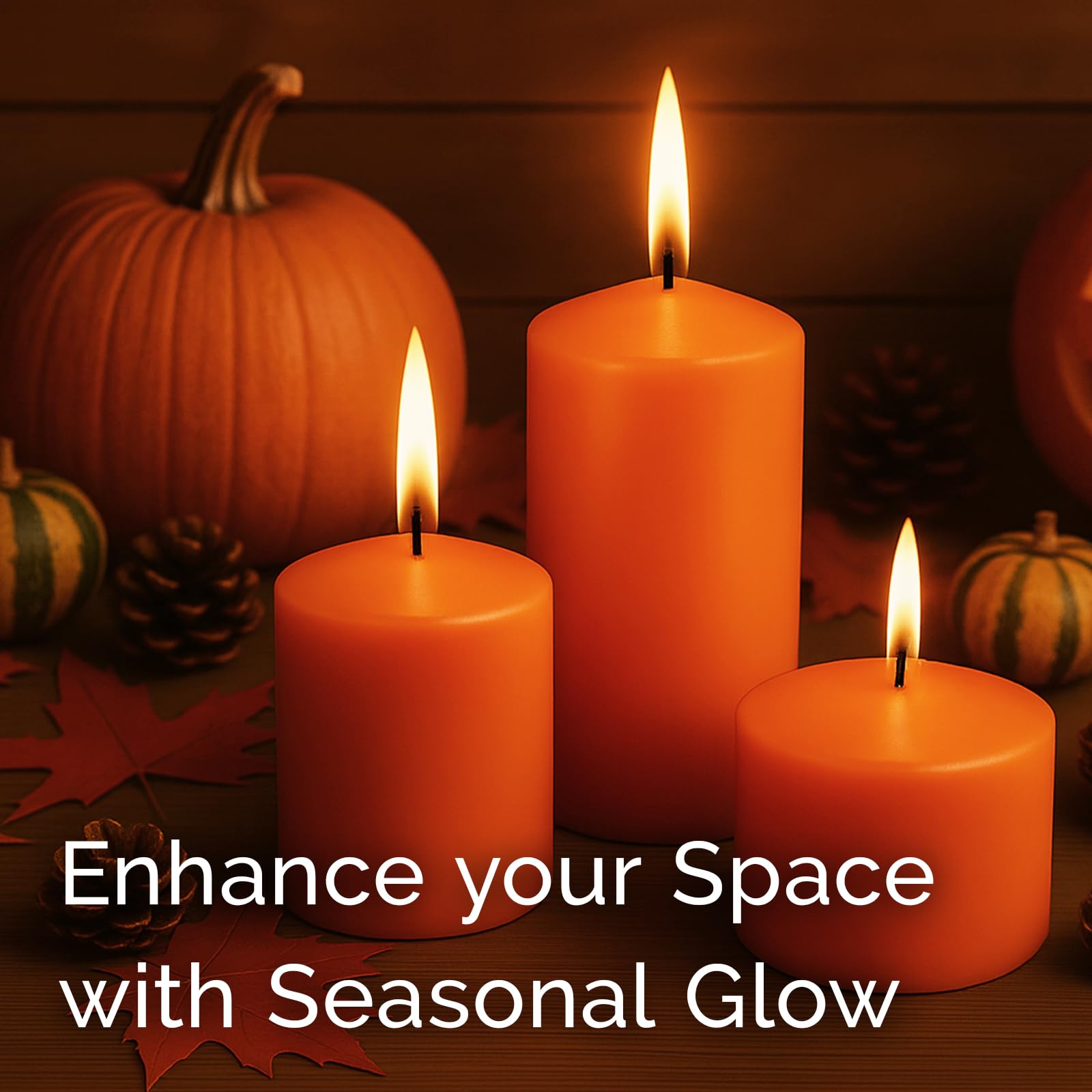 Stonebriar 6 Pack Tall 3 x 6 Inch 65 Hour Long Burning Unscented Ivory Wax Pillar Candles jlhbookstore.store