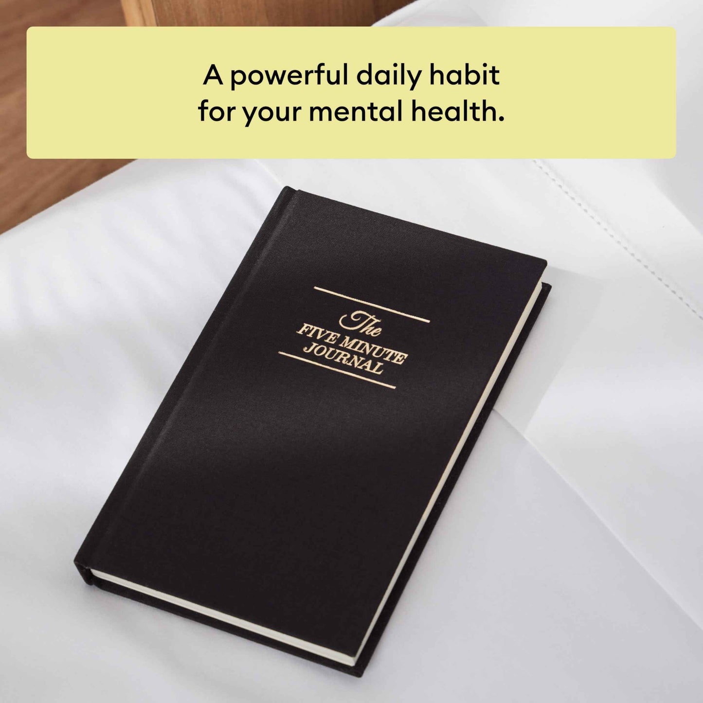 Intelligent Change The Five Minute Journal - Original Daily Gratitude Journal 2025 for Happiness, Mindfulness & Reflection - Daily Affirmations - Undated Planner Gifts for Women & Men