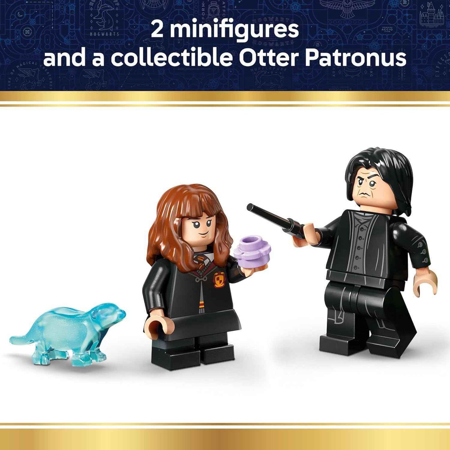 LEGO Harry Potter Cauldron: Secret Potions Classroom Building Toy for Girls & Boys - Pretend Play Set for Kids, Ages 10+ - 2 Minifigures & Hermione's Otter Patronus - Gift Idea for Birthdays - 76464