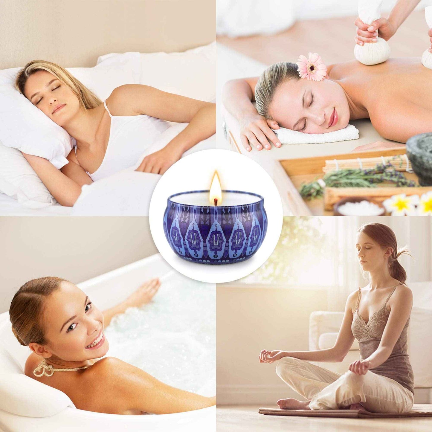 Scented Candles Gift Set,12 Pack Candles for Home Scented, 300 Hour Long Lasting Soy Wax Aromatherapy Candle Set, Birthday Gifts for Women with Gift Box