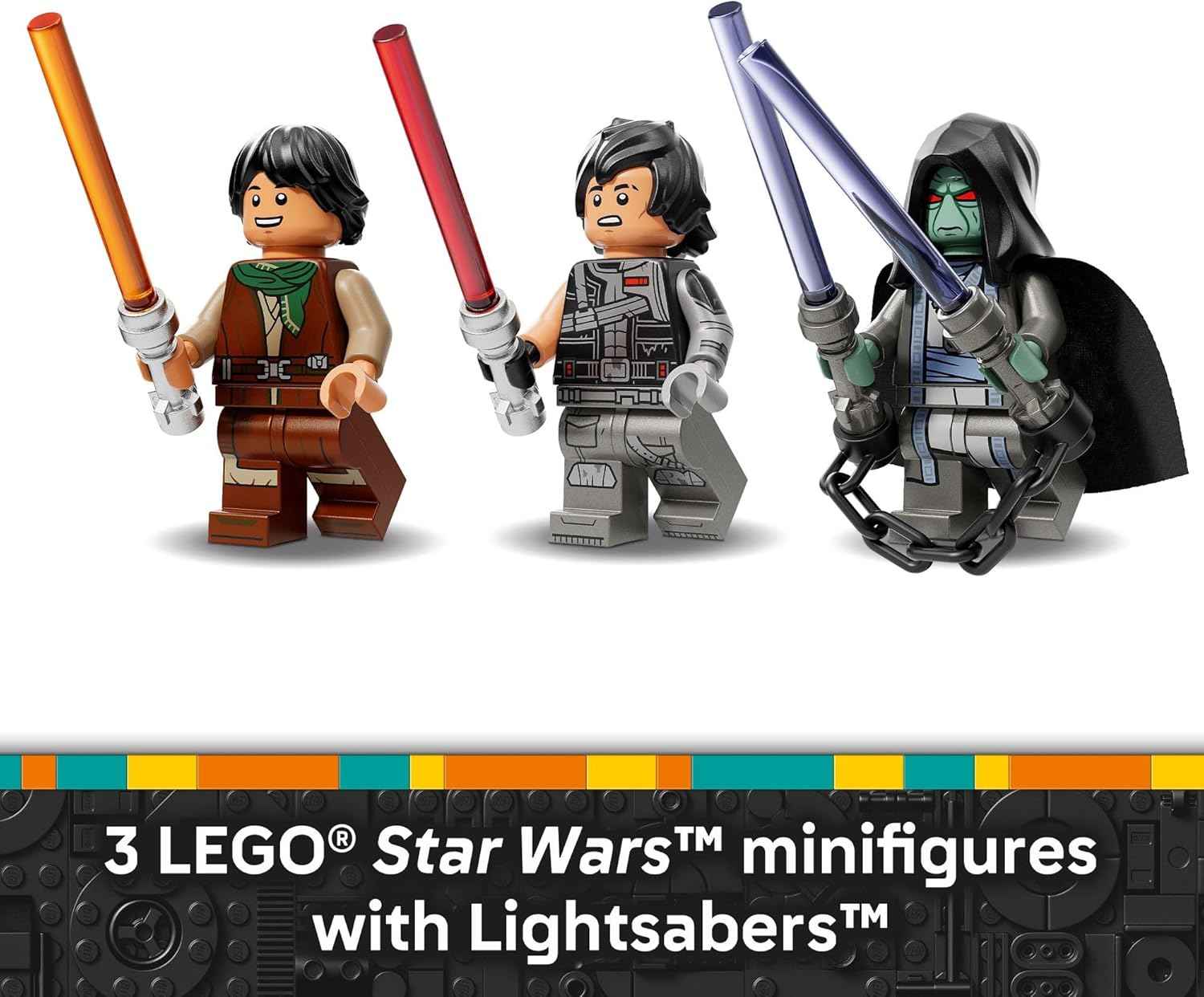 LEGO Star Wars: Rebuild The Galaxy The Force Burner Snowspeeder Building Toy - 2 in 1 Pretend Play Set W/ 3 Minifigures for Kids, Ages 7+ - Collectible Room Decor & Gift Idea for Boys & Girls - 75414