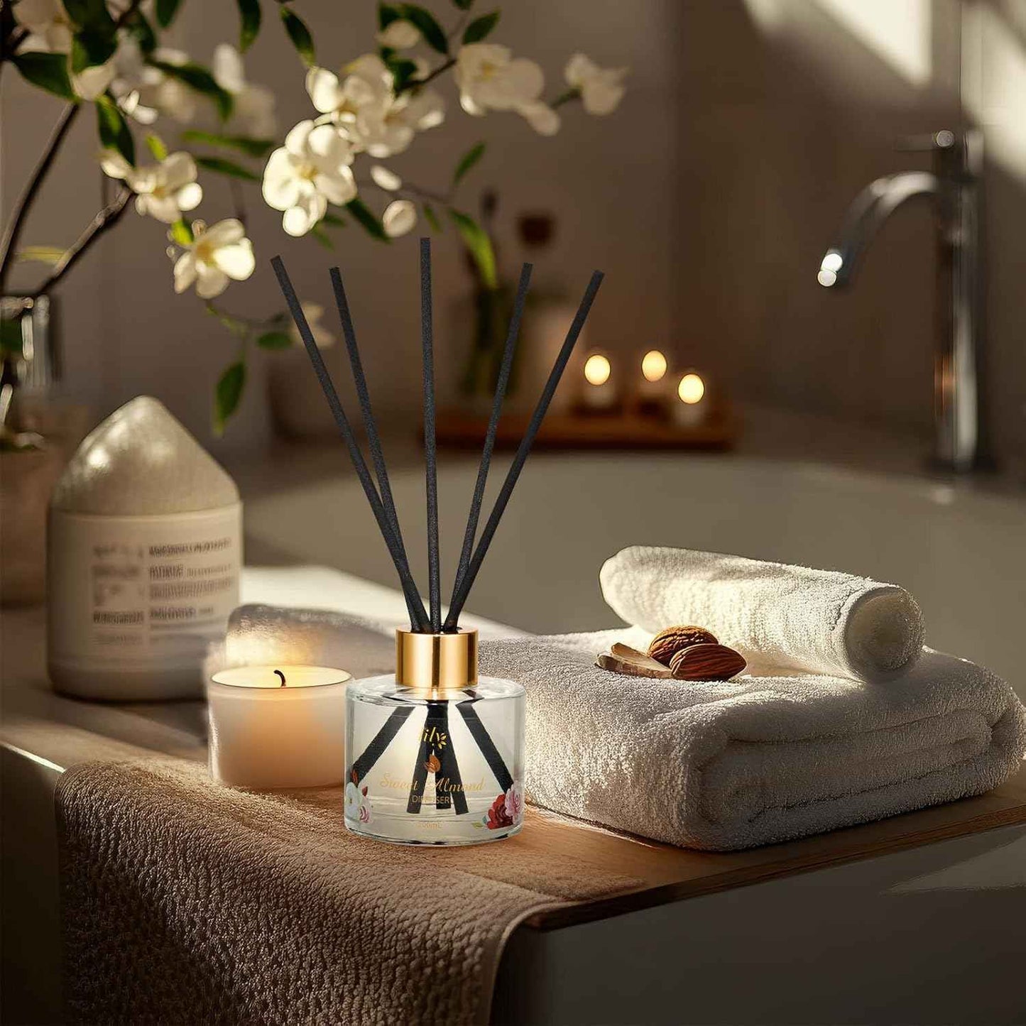 25Pcs Christmas Gifts for Women - Luxury Bath and Body Spa Gift Basket for Women with Necklace | Relaxing Care Kit Valentine's Mothers Day Gifts for Mom Gift Baskets for Anniversary or Bridal Shower