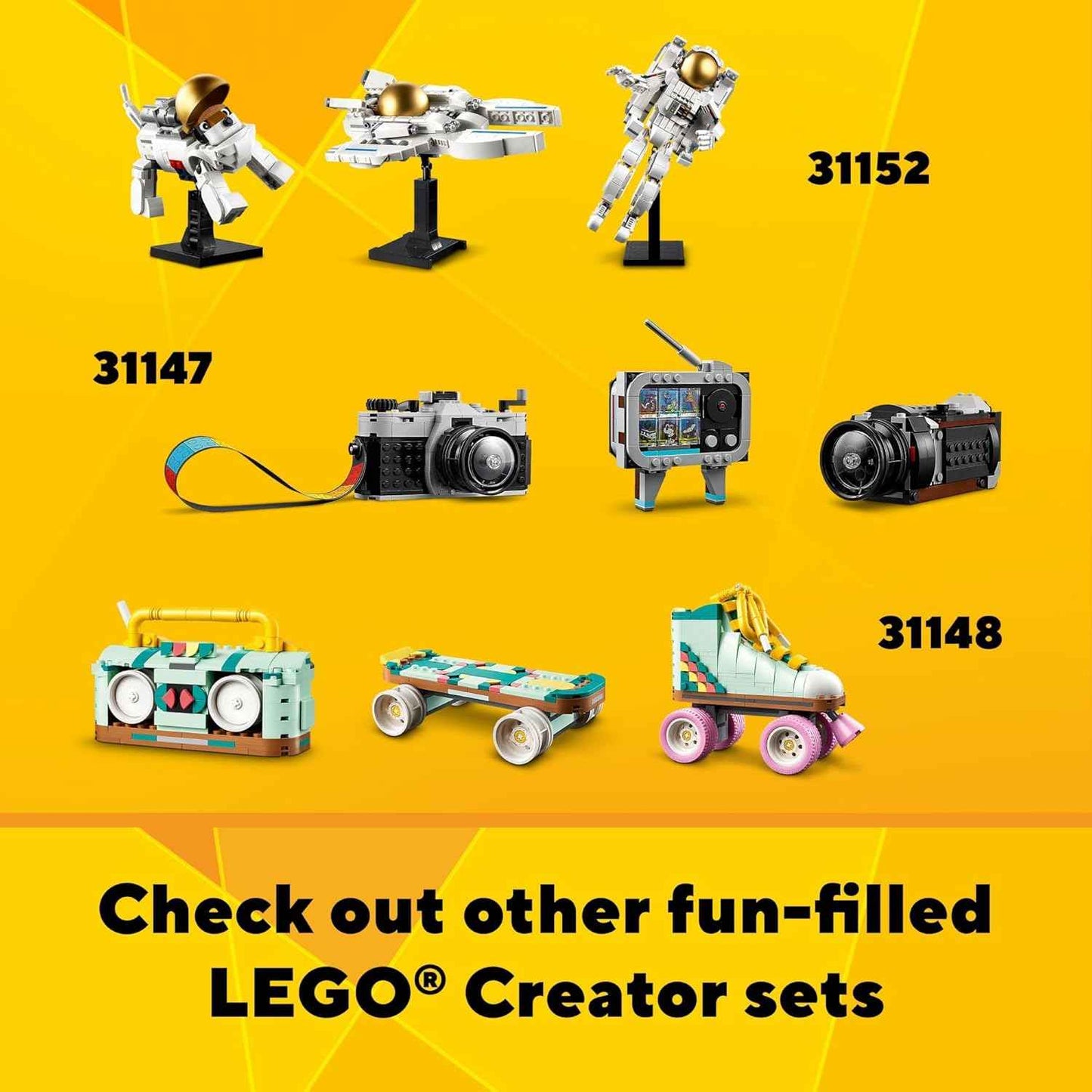 LEGO Creator 3 in 1 Flowers in Watering Can Building Toy Set - Fun, Creative Activity for Kids, Girls and Boys, Ages 8+ - Building Options for Rain Boots or Birds - Cute Birthday Gift Idea - 31149