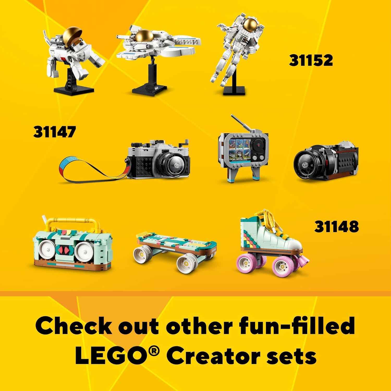 LEGO Creator 3 in 1 Flowers in Watering Can Building Toy Set - Fun, Creative Activity for Kids, Girls and Boys, Ages 8+ - Building Options for Rain Boots or Birds - Cute Birthday Gift Idea - 31149