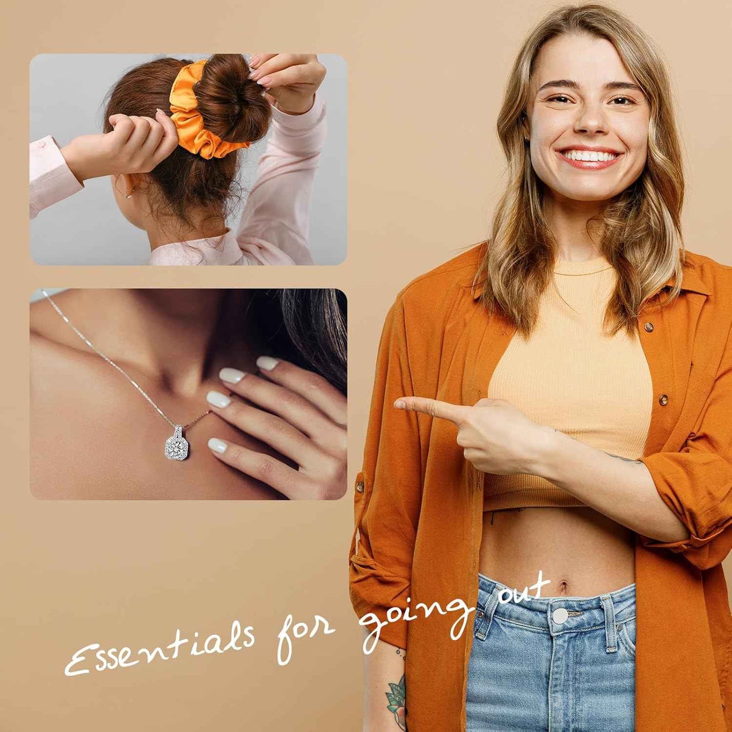 25Pcs Christmas Gifts for Women - Luxury Bath and Body Spa Gift Basket for Women with Necklace | Relaxing Care Kit Valentine's Mothers Day Gifts for Mom Gift Baskets for Anniversary or Bridal Shower